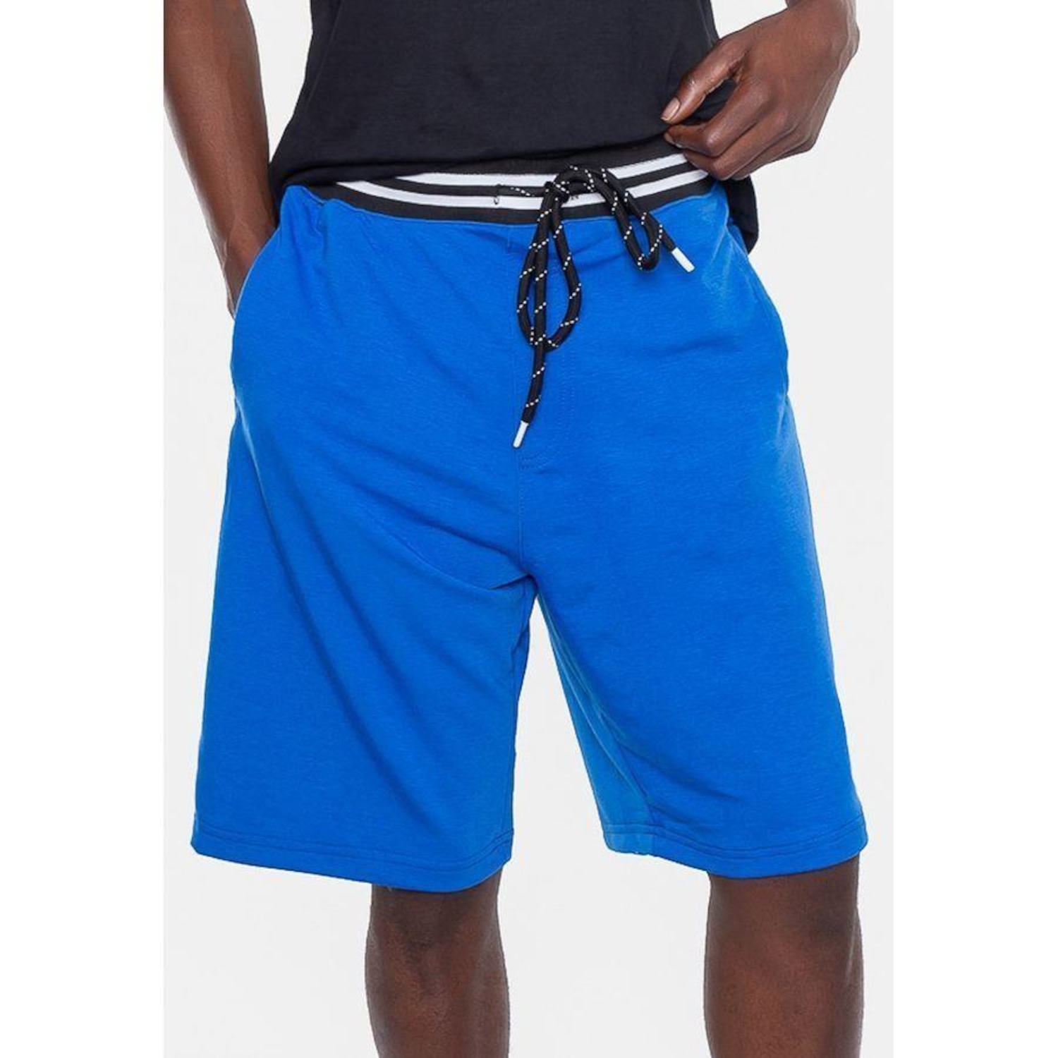 Bermuda De Moletom NBA Over Golden State Warriors Kllin - Masculina - Foto 1
