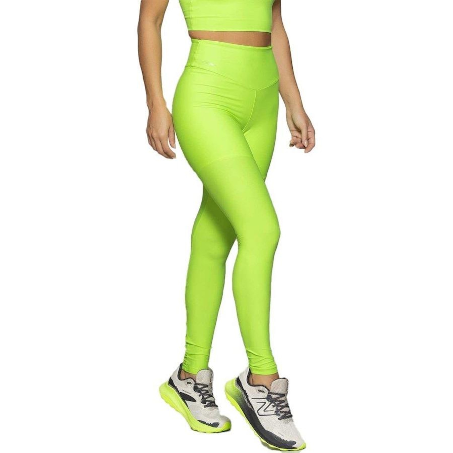 Calça Legging Run More Compression Blocking - Feminina - Foto 3