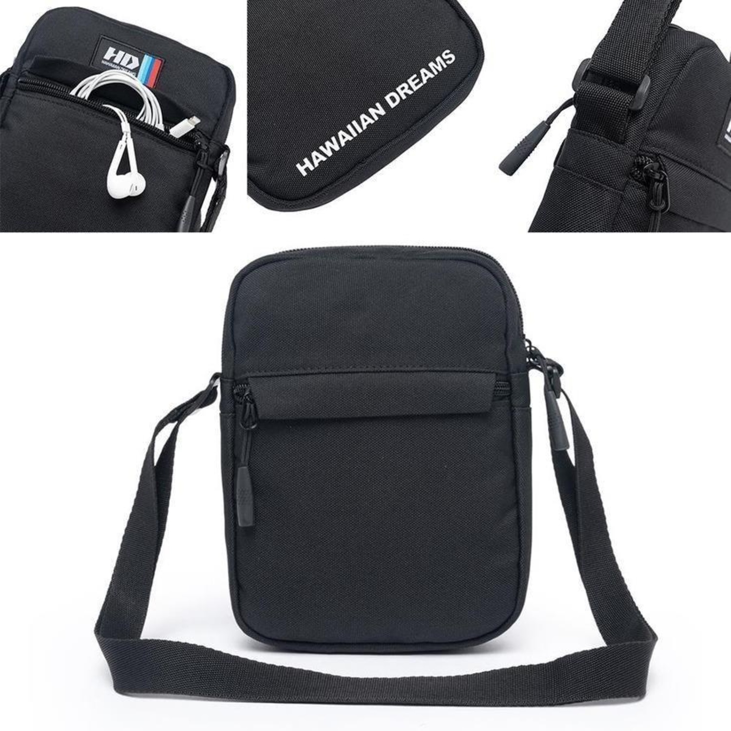 Shoulder Bag Hawaiian Dreams Resistente - 1,6 Litros - Foto 1