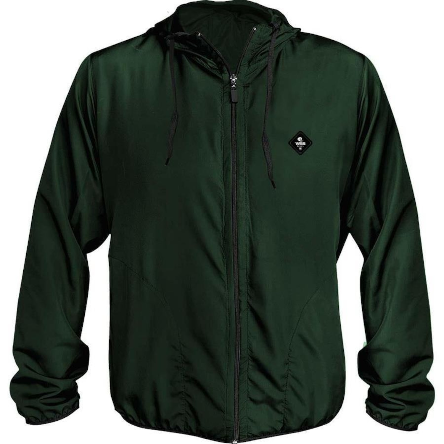 Jaqueta Corta Vento com Capuz WSS Diamond - Masculina - Foto 1