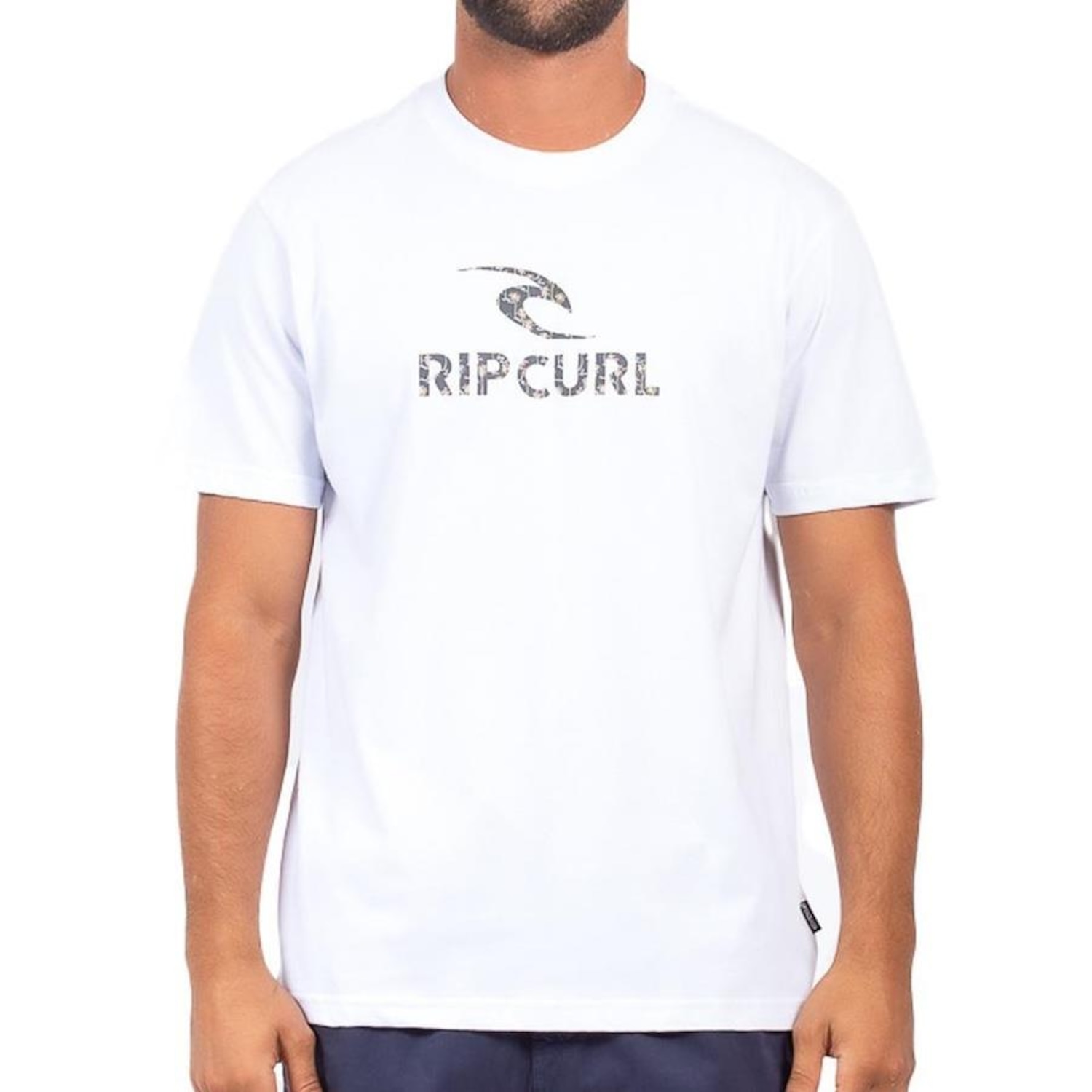 Camiseta Rip Curl Icon Palm Sm24 - Masculina - Foto 1