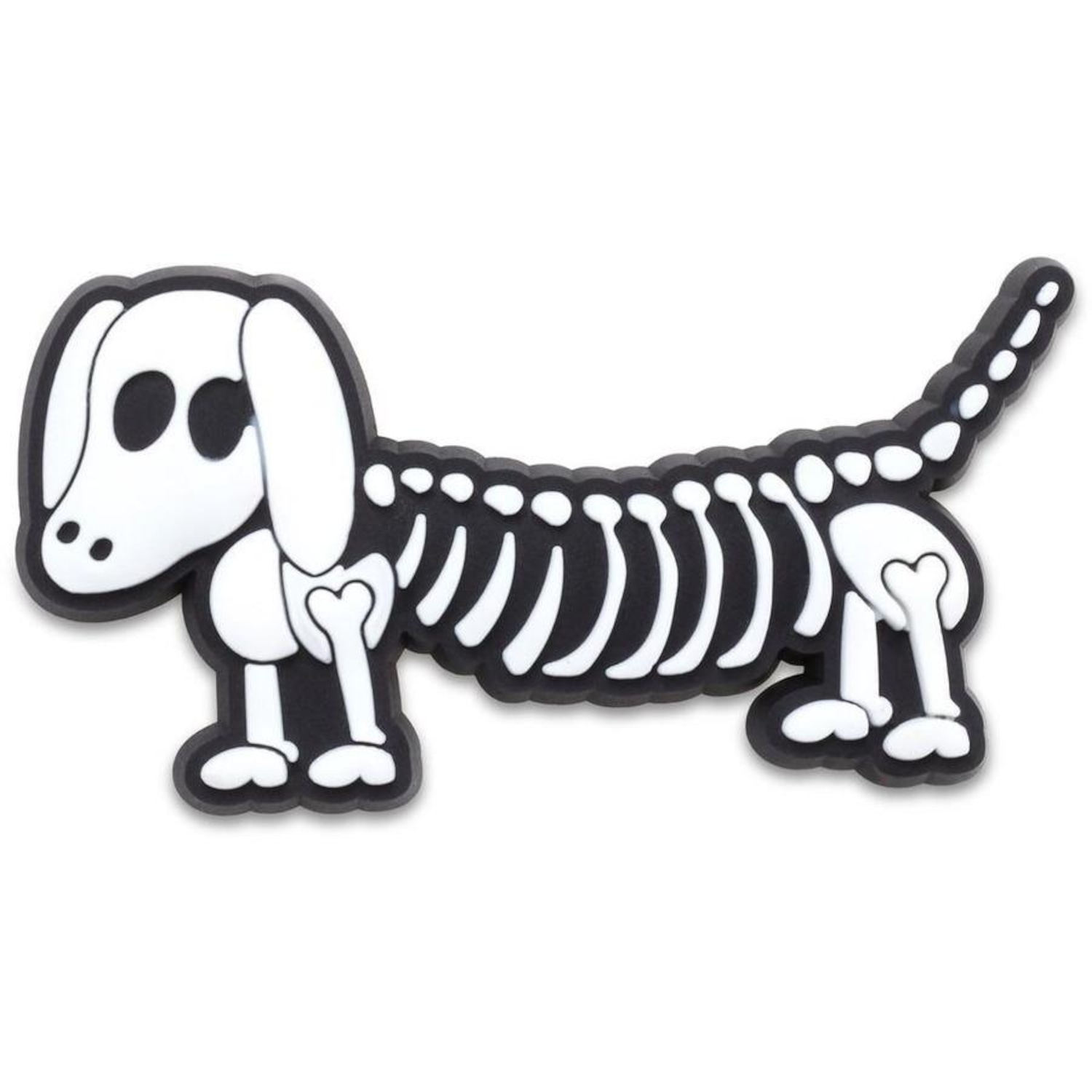 Jibbitz Crocs Halloween Cachorro Esqueleto Único - Foto 1