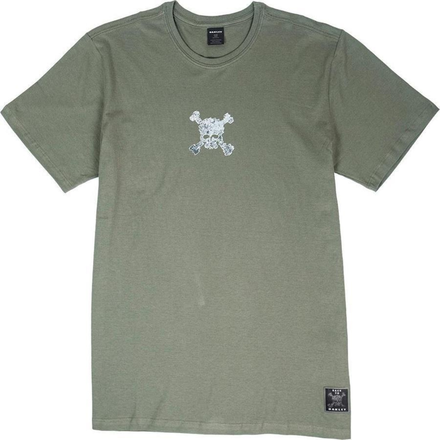 Camiseta Oakley Back To Skull Sm24 - Masculina - Foto 1