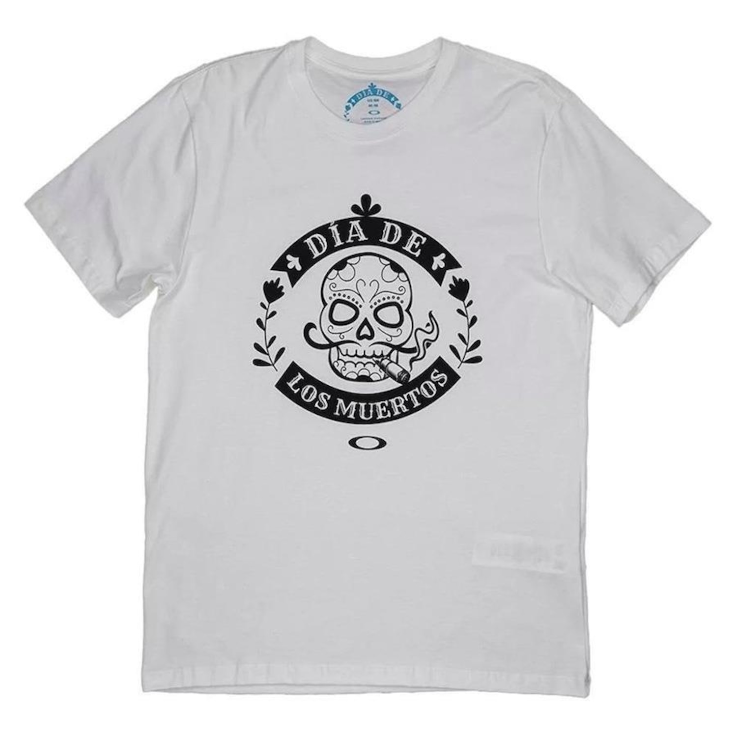 Camiseta Oakley Dia de Los Muertos Skull Graphic Sm24 - Masculina - Foto 1