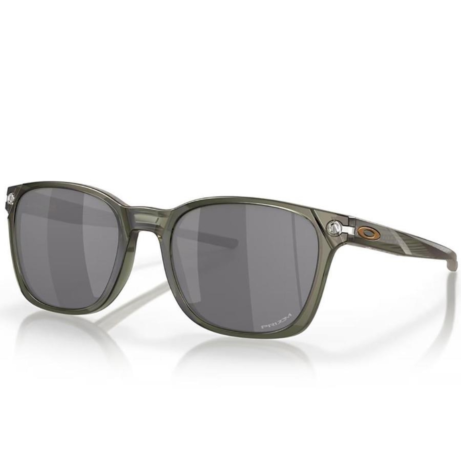 Óculos de Sol Unissex Oakley Ojector Olive Ink Prizm Black - Foto 1
