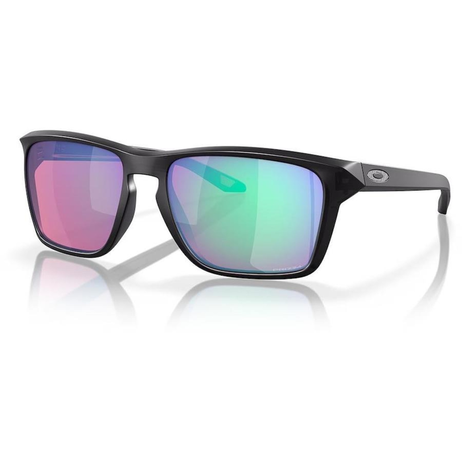 Óculos de Sol Unissex Oakley Sylas Matte Ink Prizm Golf - Foto 1