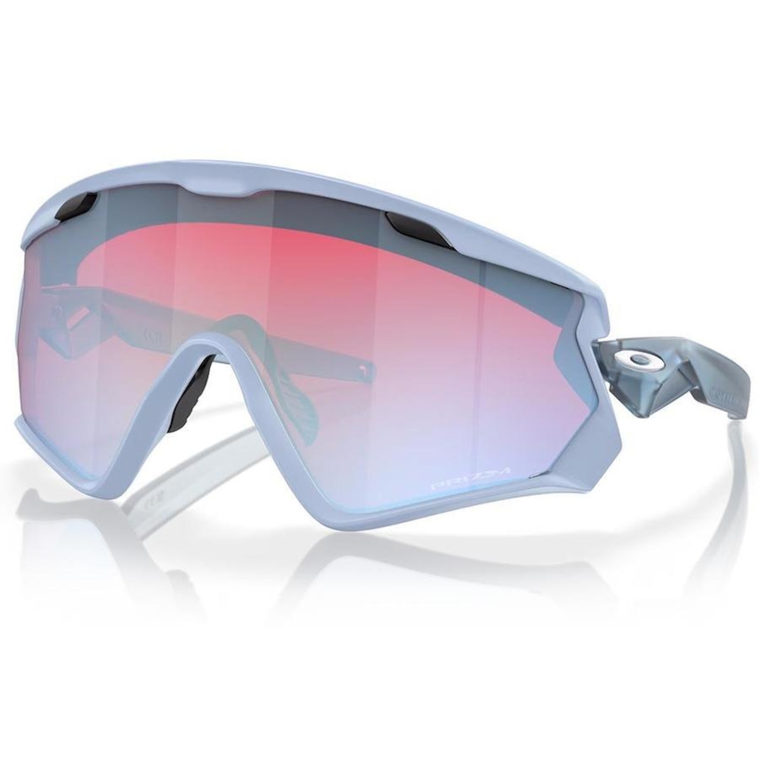 Óculos de Sol Oakley Wind Jacket 2.0 Matte Trans Stonewash - Unissex - Foto 1