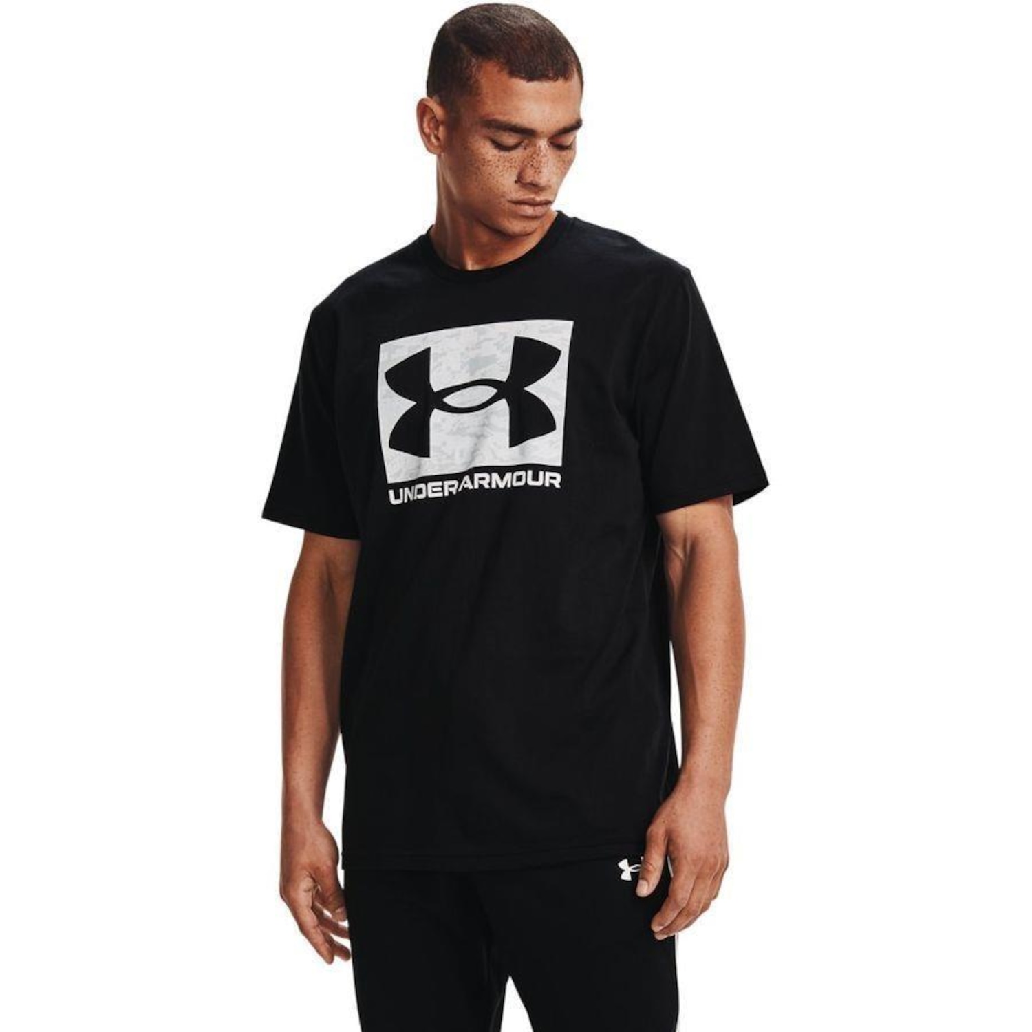 Camiseta Under Armour Abc Camo Boxed Logo - Masculina - Foto 4