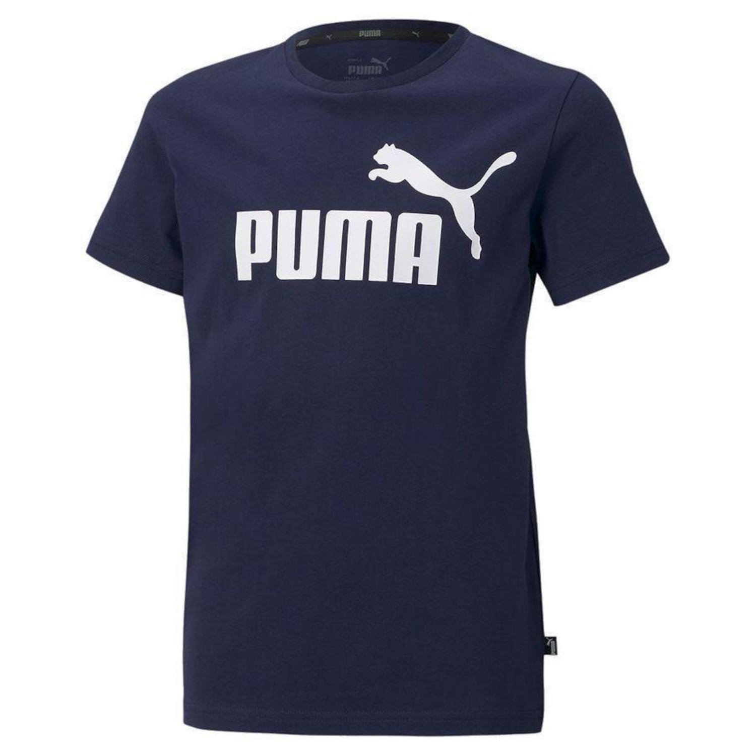 Camiseta Puma Essentials Logo - Infantil - Foto 1