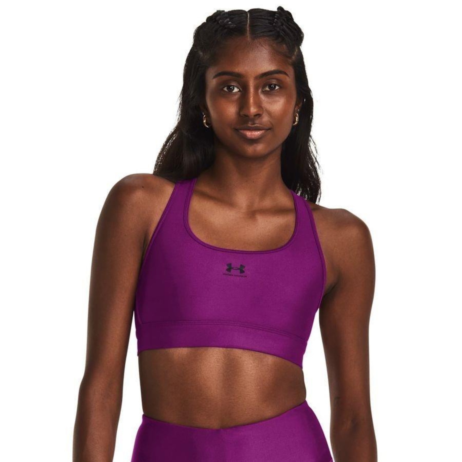 Top Fitness Under Armour Authentics Mid - Feminino - Foto 1