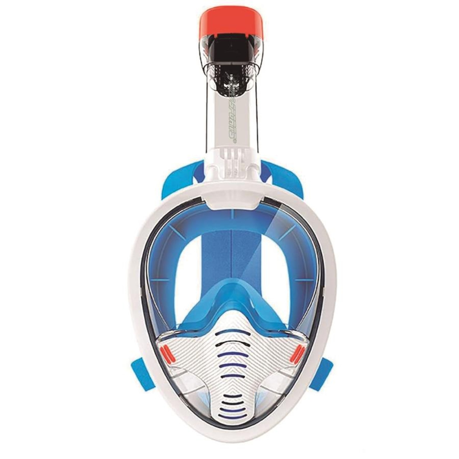 Mascara Subaquática de De Mergulho Gold Sports Full Face R4 com Snorkel - Foto 1
