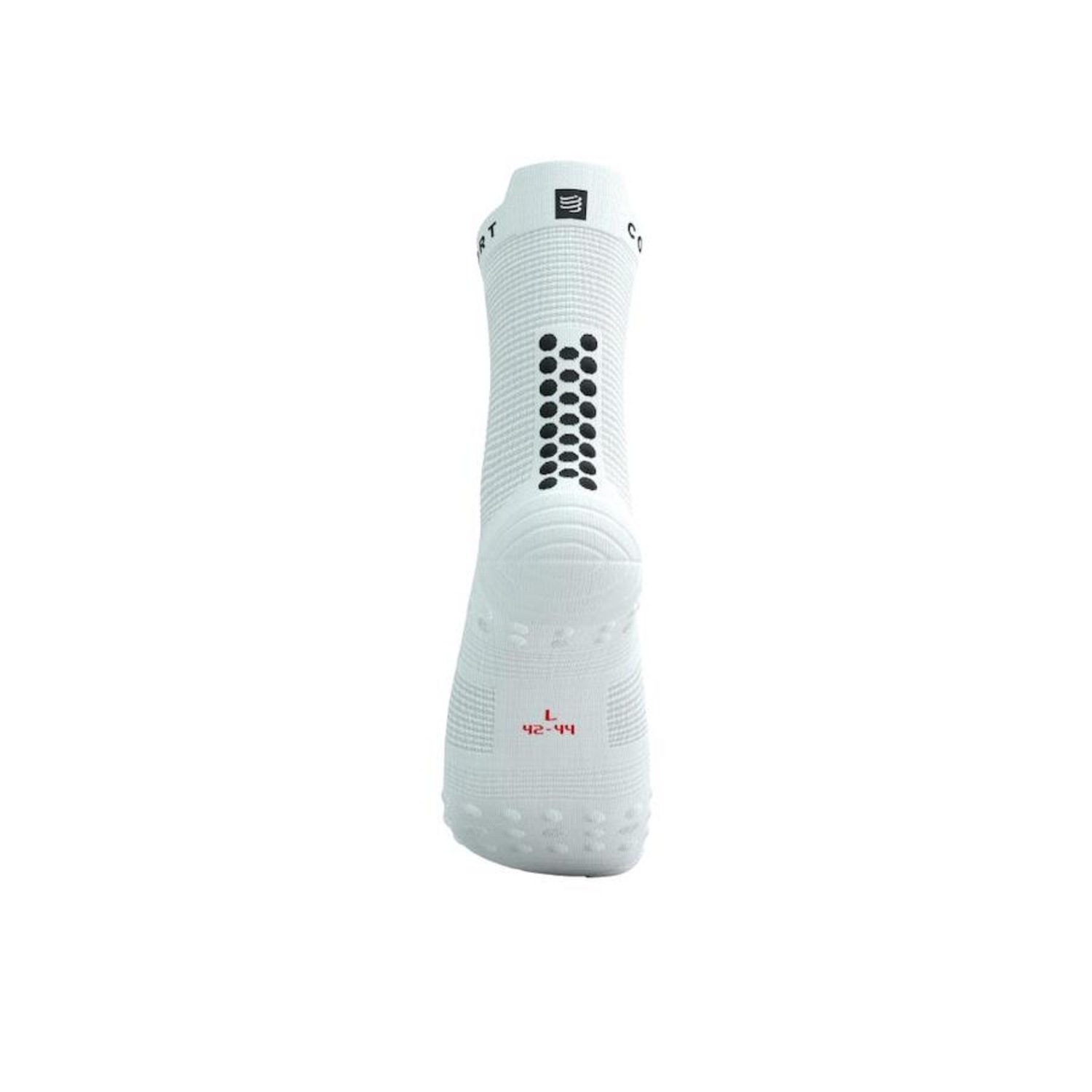 Meia de Compressão Para Corrida V4 Cano Médio Compressport - Unissex - Foto 2