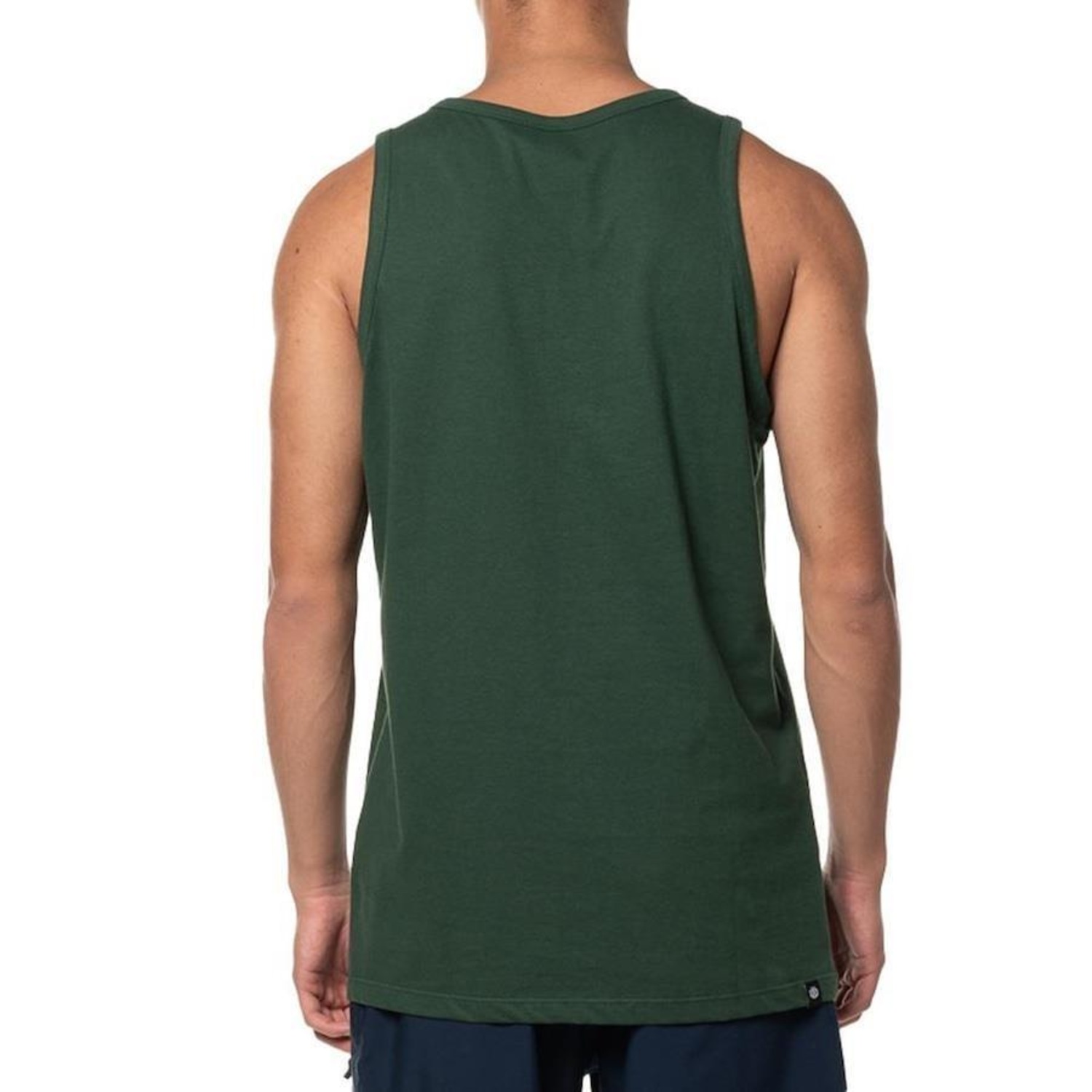 Regata Element Vertical Color Sm24 Masculina Verde Escuro - Foto 2