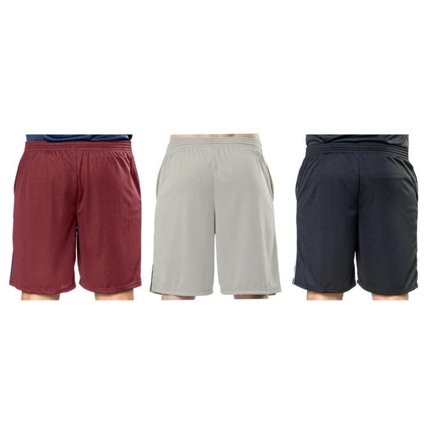 Kit Bermuda Elite Comfort - 3 Unidades - Masculina - Foto 2