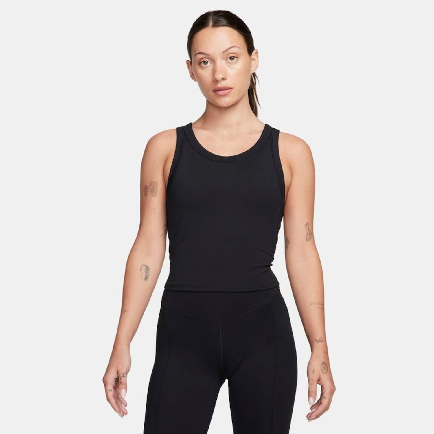 Camiseta Regata Nike Dri-Fit One Cropped - Feminina - Foto 1