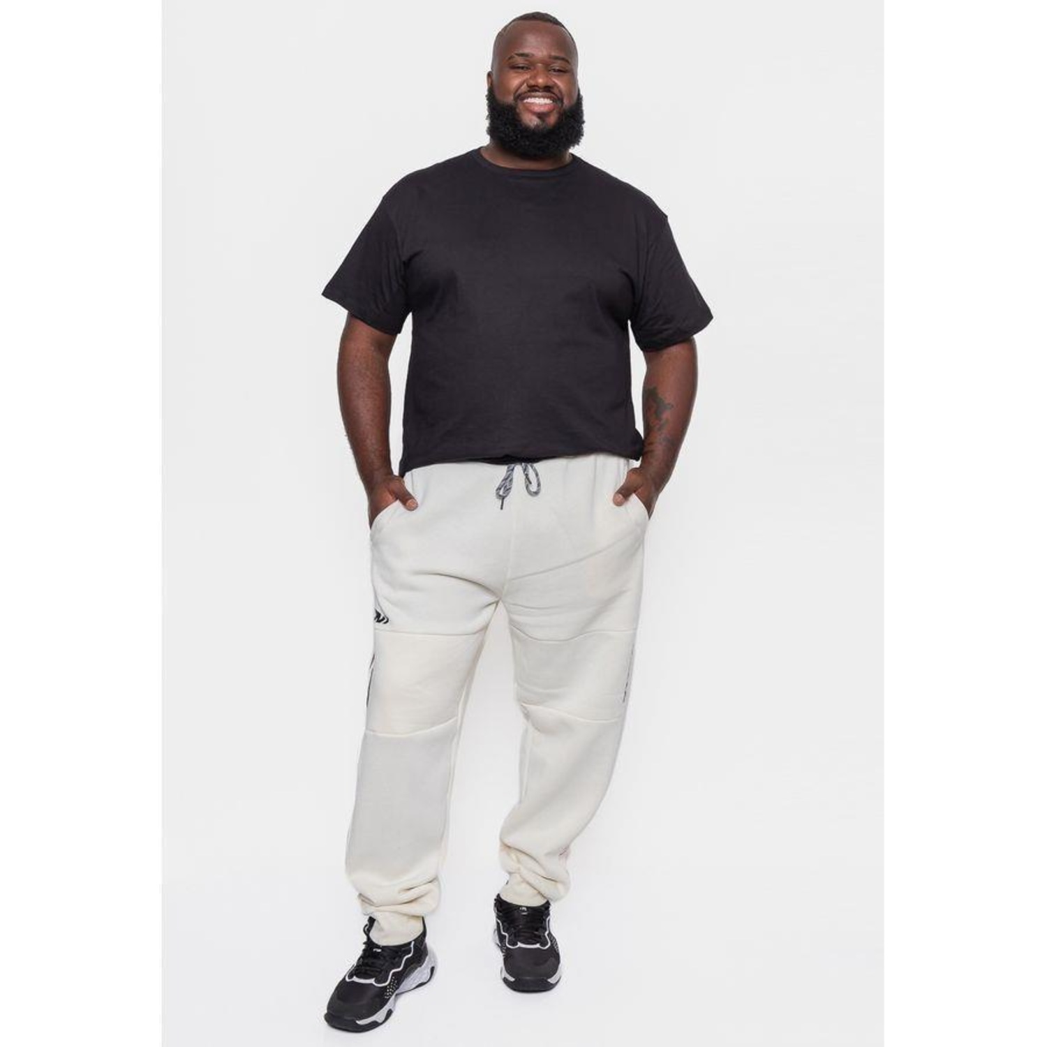 Calça Onbongo Moletom - Masculina - Foto 3
