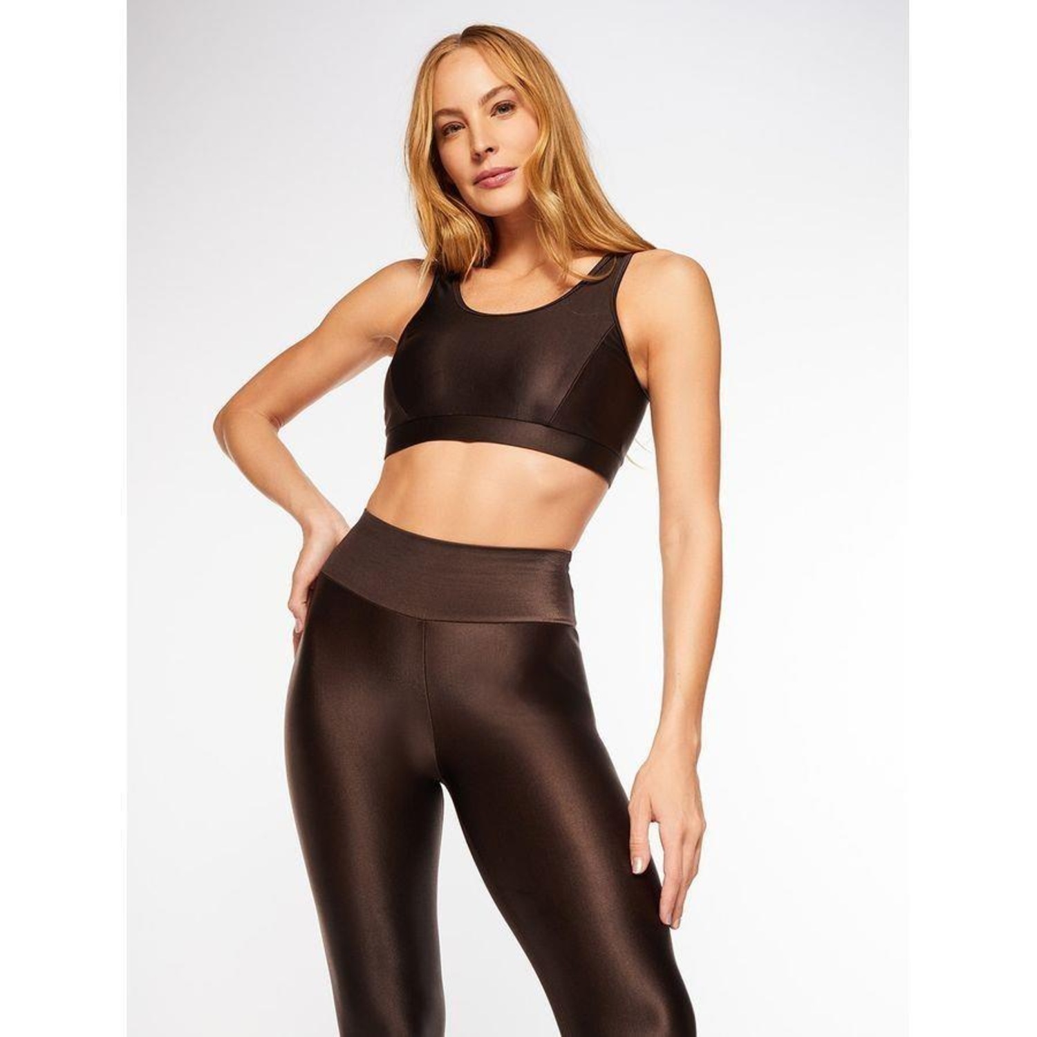Calça Legging Bodyforsure com Cós Anatômico Energy - Feminina - Foto 1