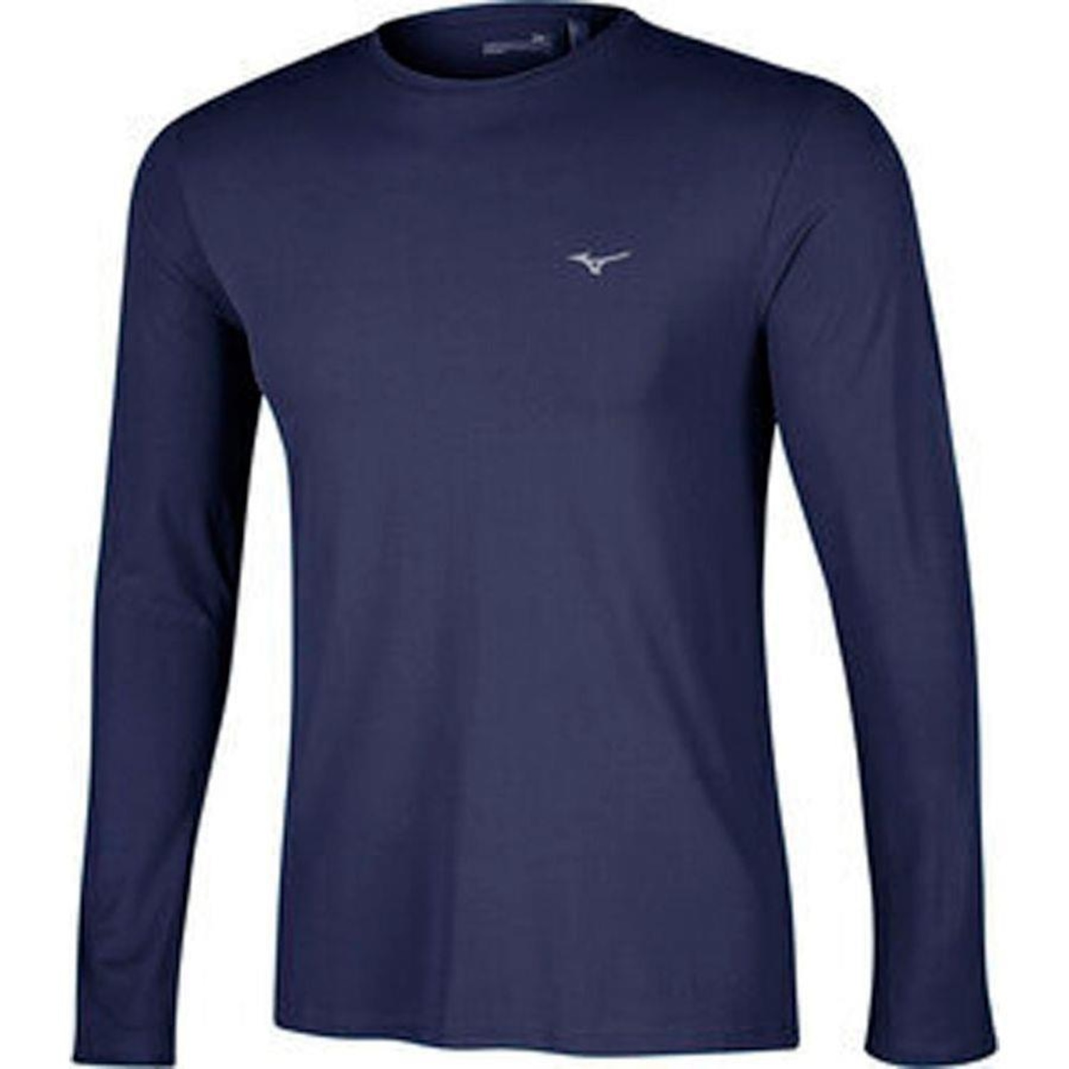 Camiseta Mizuno Manga Longa Nirvana - Masculina - Foto 1