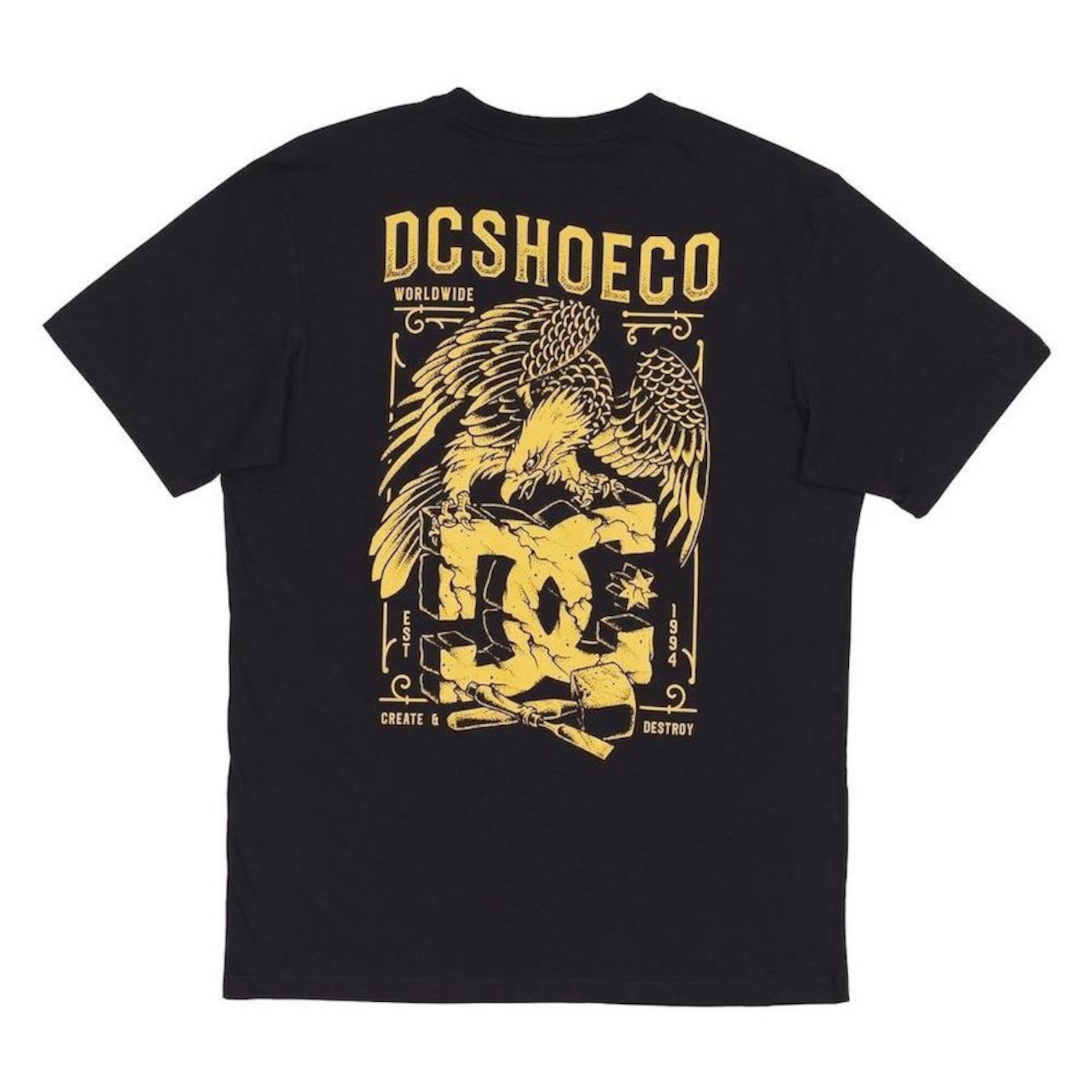Camiseta Dc Shoes Destroy N Create - Masculina - Foto 4