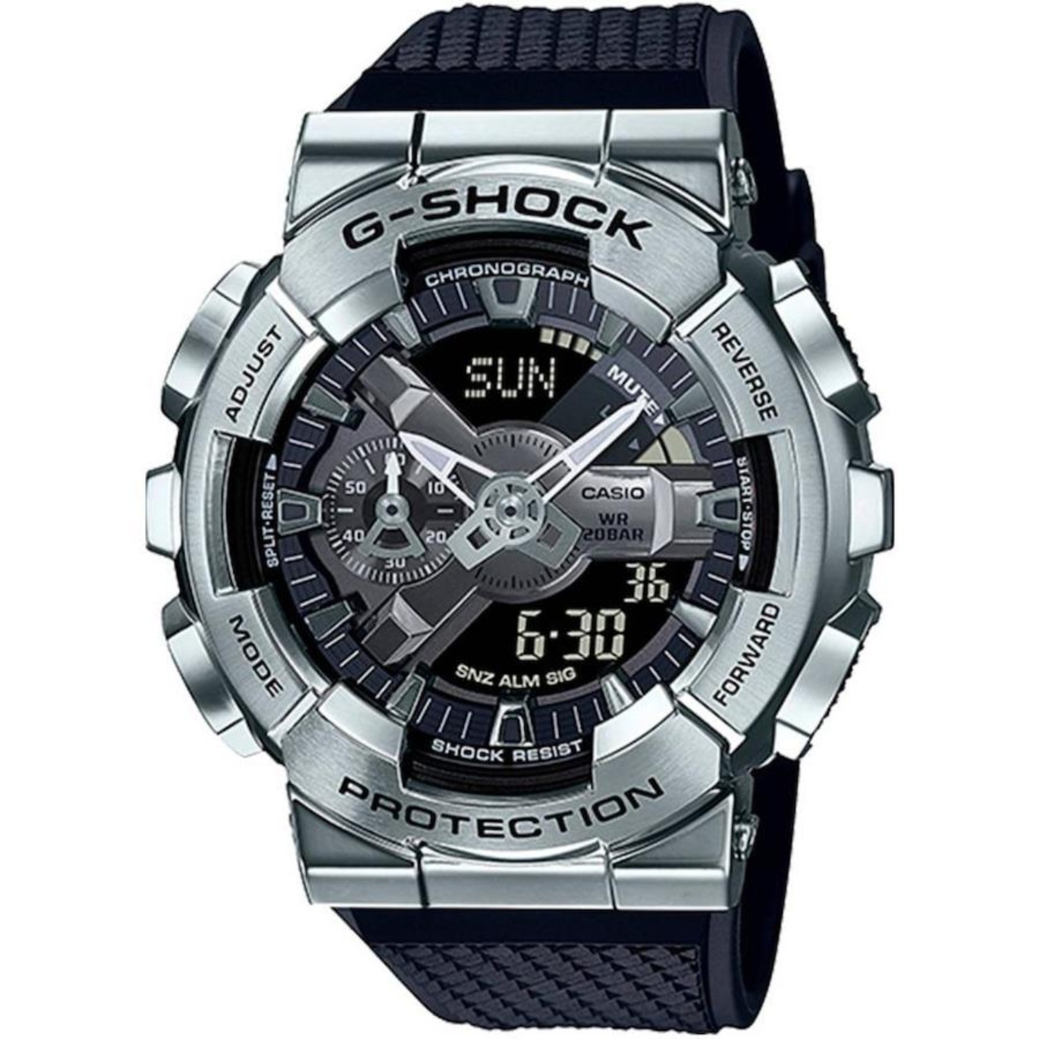 Relógio Casio G-Shock Gm-110-1Adr Metal Covered Series - G-Shock Gm-110 Metal - Foto 1