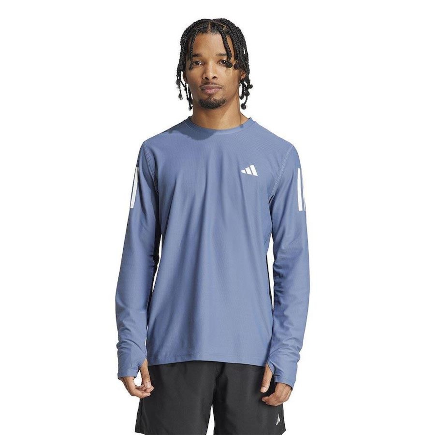 Camiseta Manga Longa Adidas Otr Ls - Masculina - Foto 1