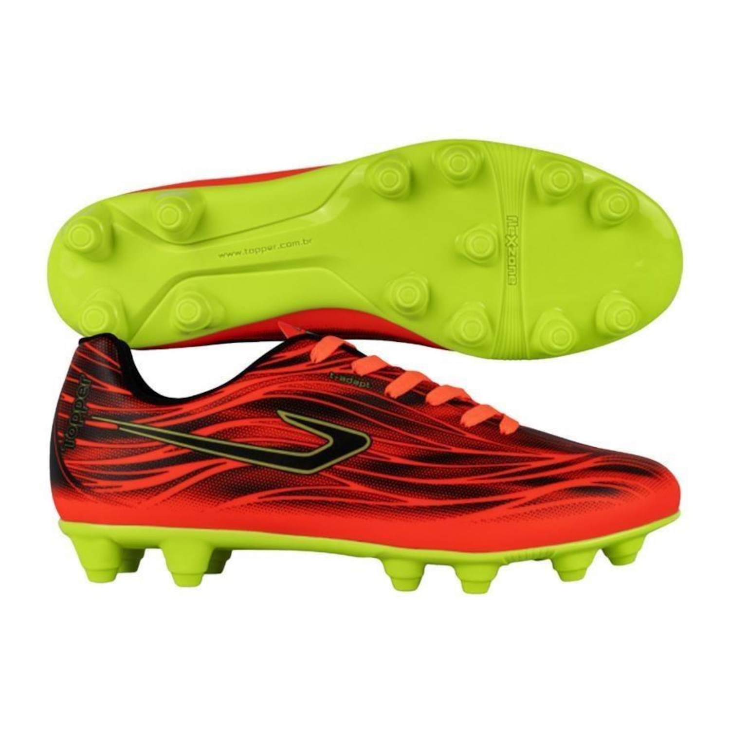 Chuteira de Campo Topper Slick V - Adulto - Foto 1