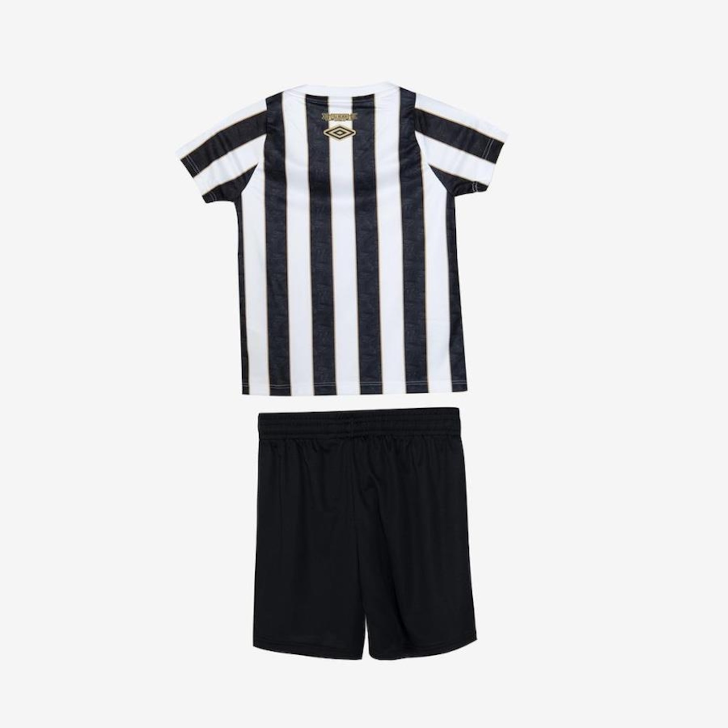 Uniforme de Futebol do  Santos Of. 2 2024 Umbro - Infantil - Foto 2