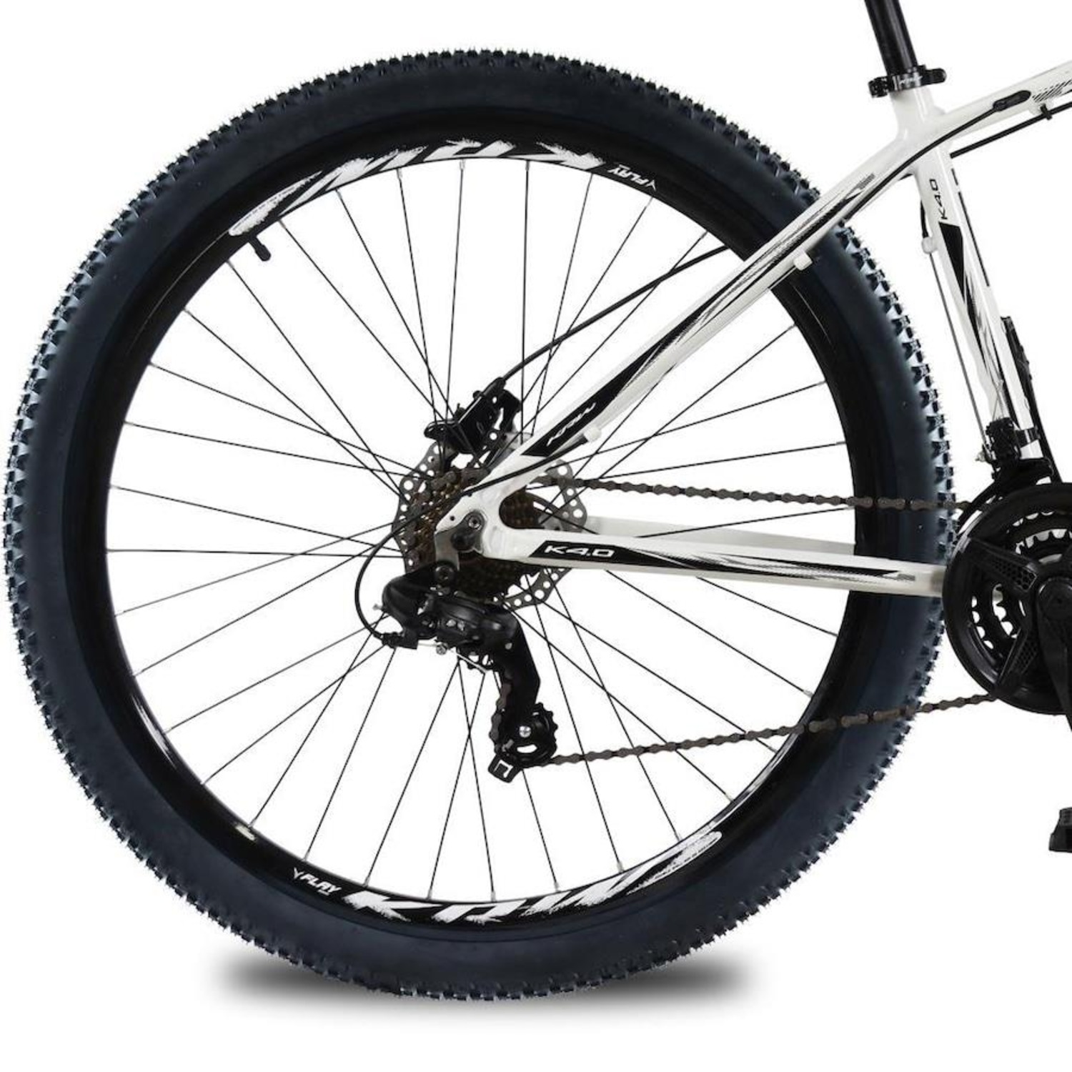Bicicleta Aro 29 Krw Alumínio 24Vel Shimano Alivio Hidráulico Suspensão Trava Ombro e Cassete Kr12 - Foto 3