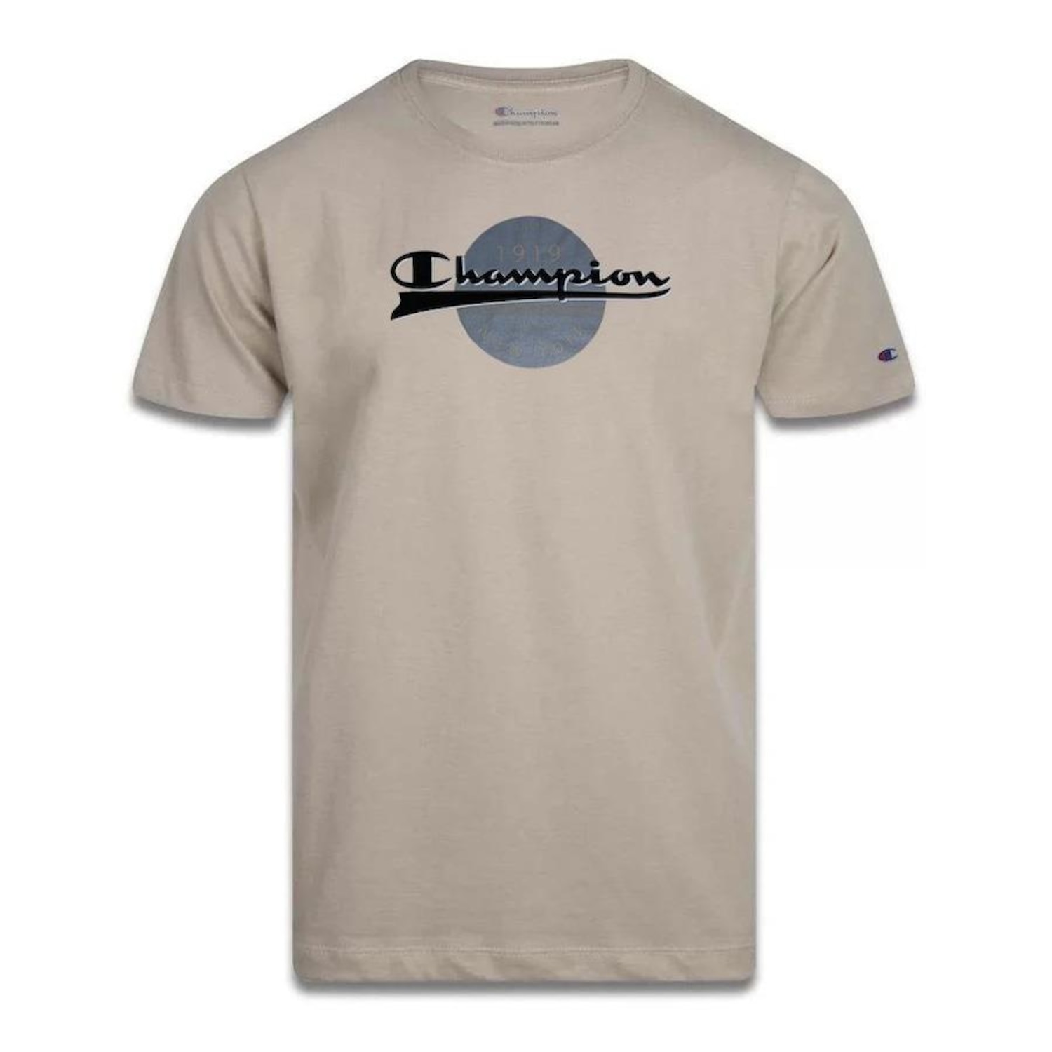 Camiseta Champion Mc Script Ny - Masculina - Foto 1