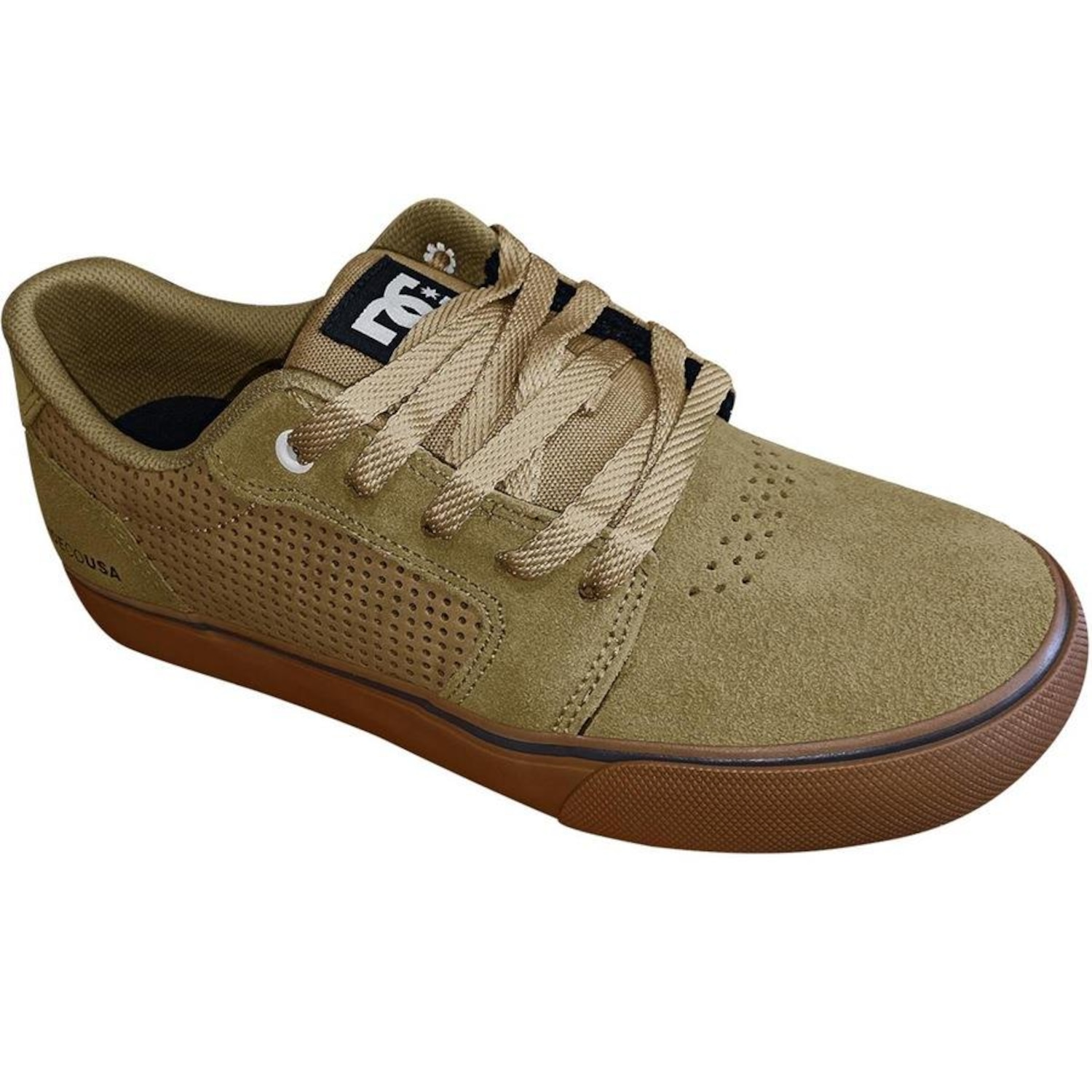 Tênis Dc Shoes Anvil La Se Caramel Gum Masculino - Foto 1