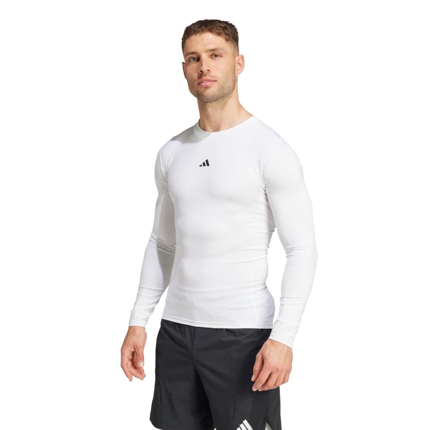 Camiseta adidas Manga Longa Tf Ls Tee - Masculina - Foto 1