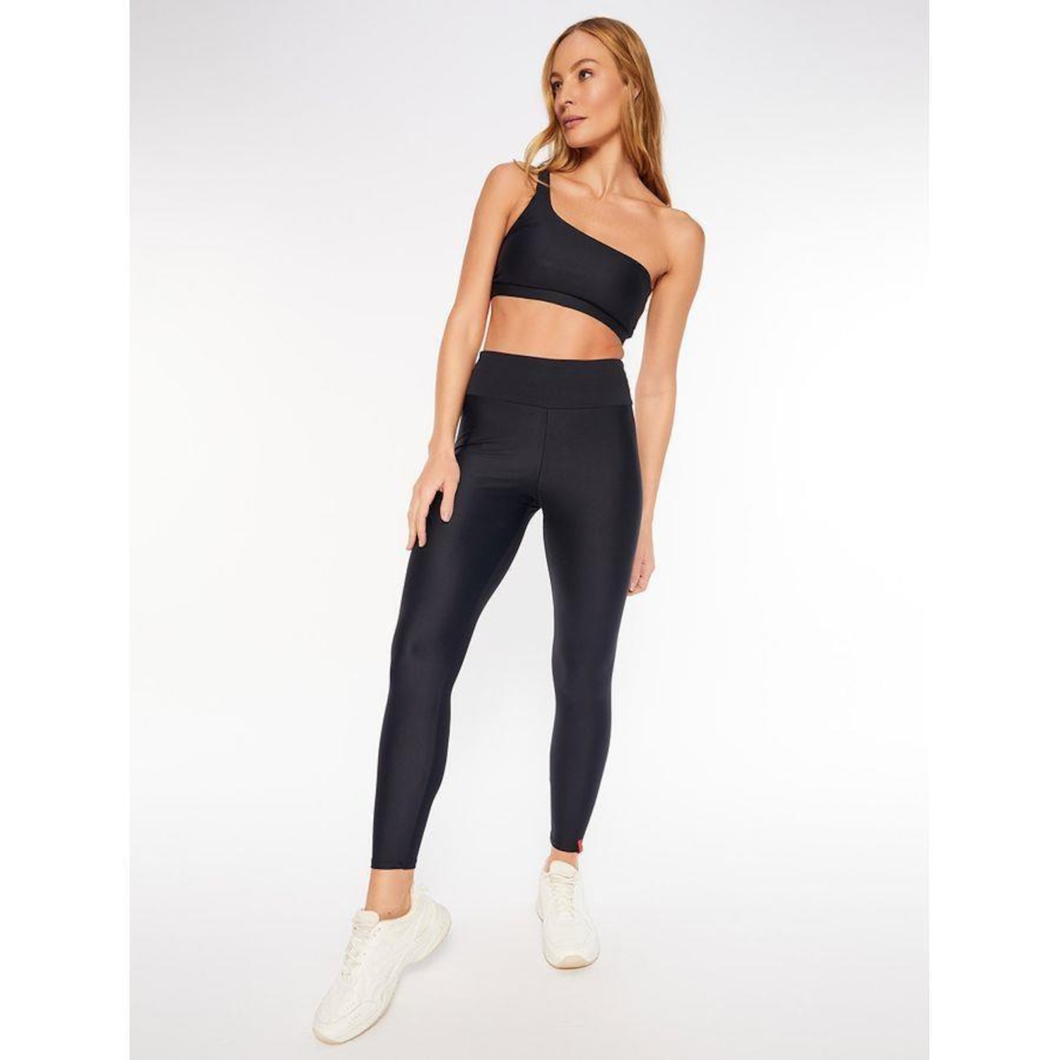 Calça Legging Bodyforsure Lisa Light - Feminina - Foto 1