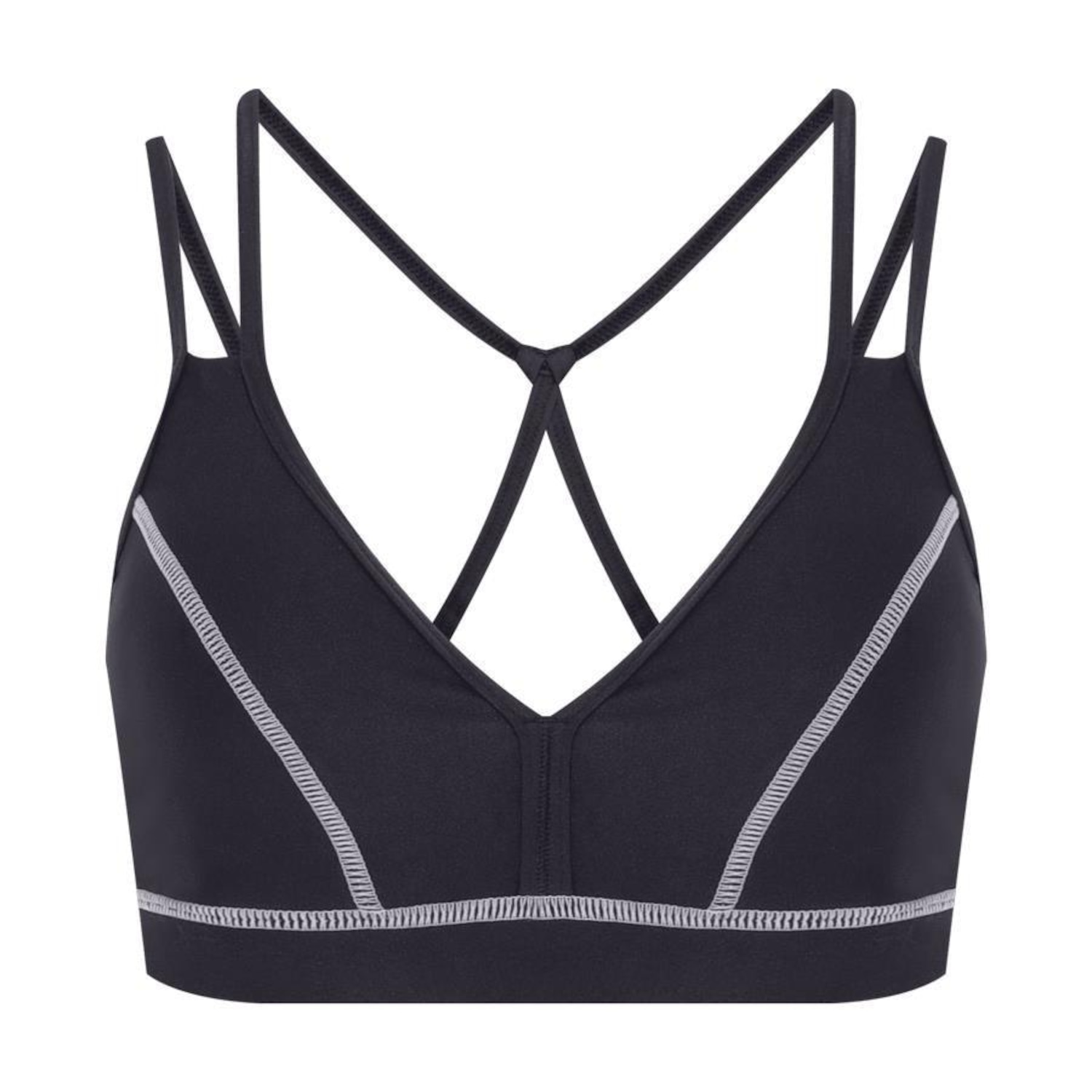 Top Bodyforsure Alça Cruzada Liso Light - Feminino - Foto 1