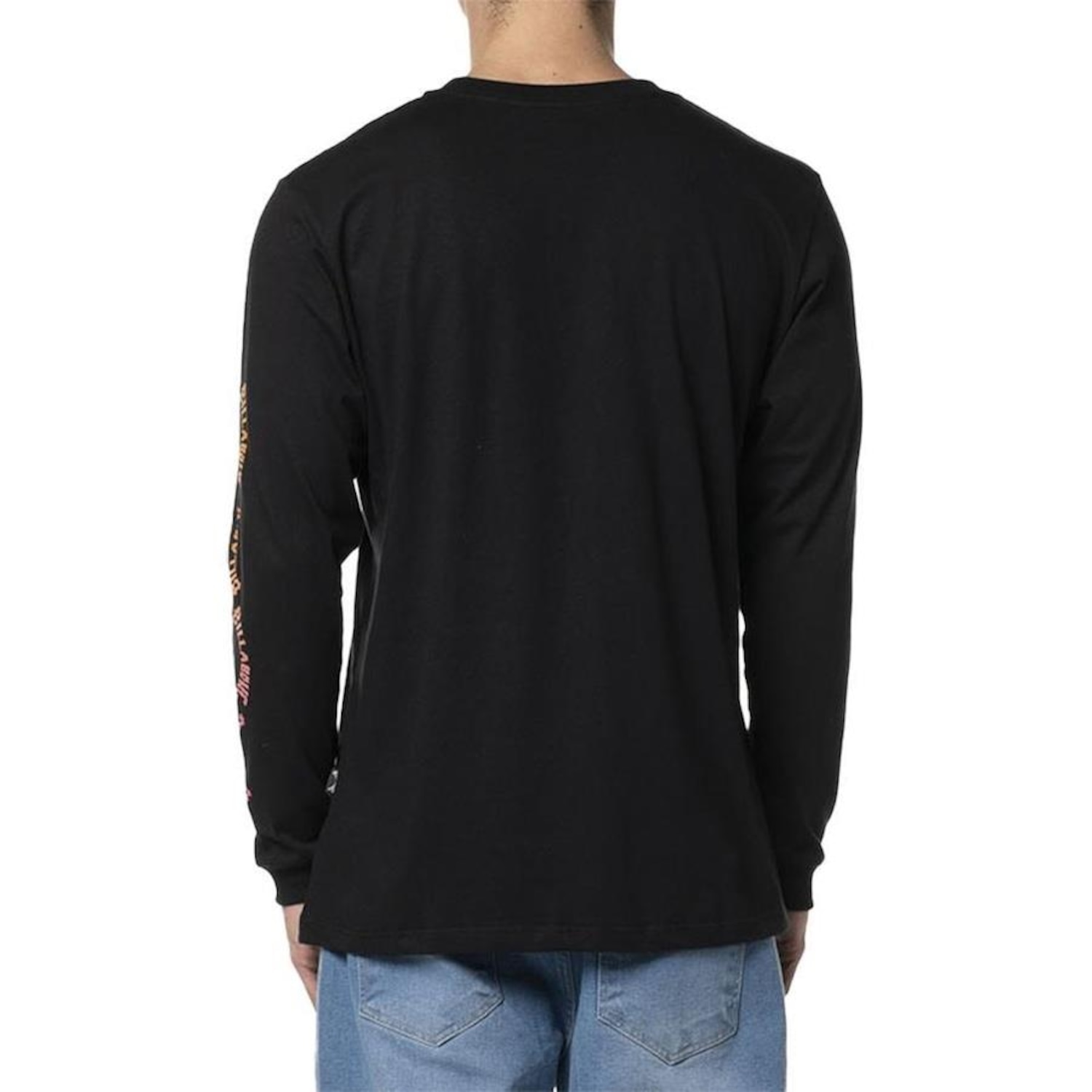 Camiseta Billabong Manga Longa Snaking Arches - Masculina - Foto 2