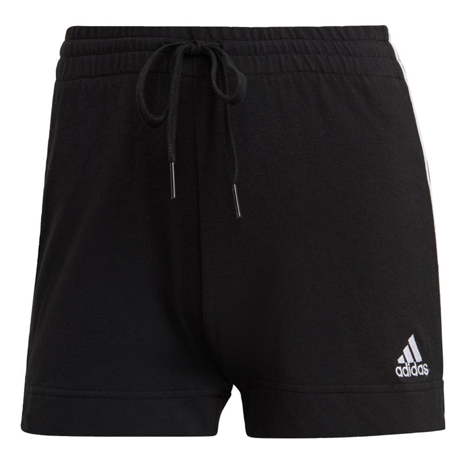 Shorts adidas Essentials Slim Três Listras - Feminino - Foto 1