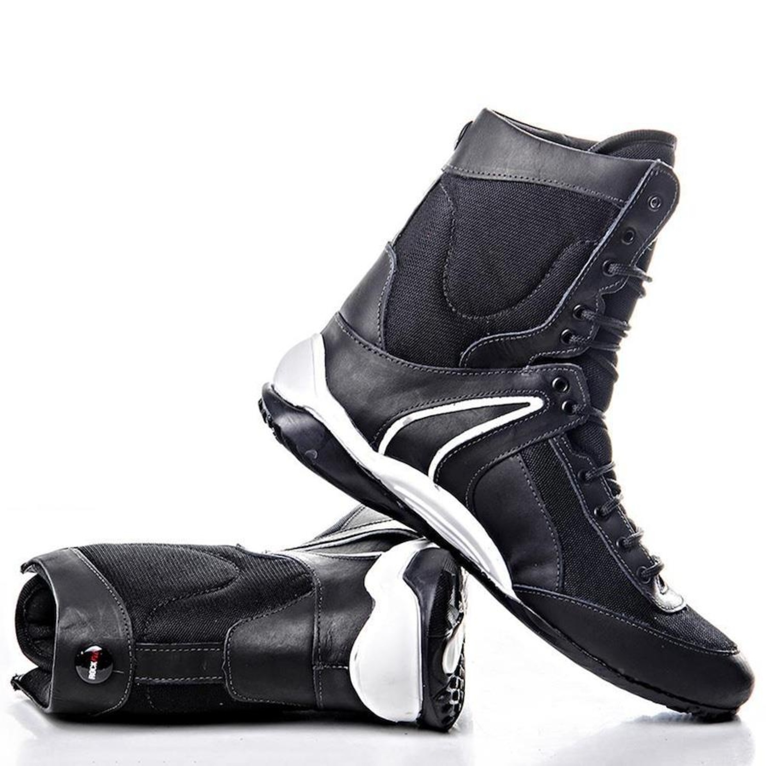Bota de Treino Rock Fit Squat Em Couro - Unissex - Foto 3