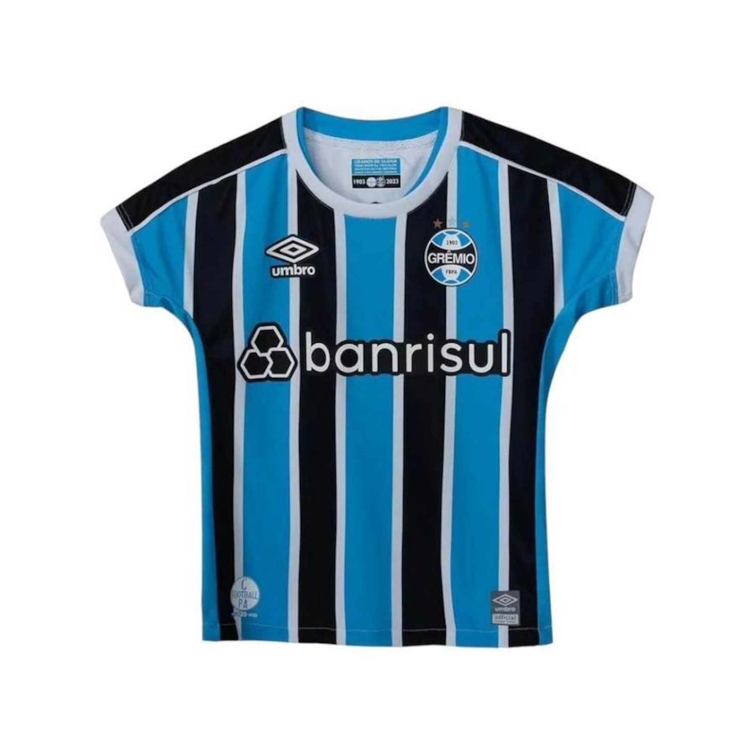 Camisa Umbro Grêmio Oficial 1 2023 - Infantil - Foto 1