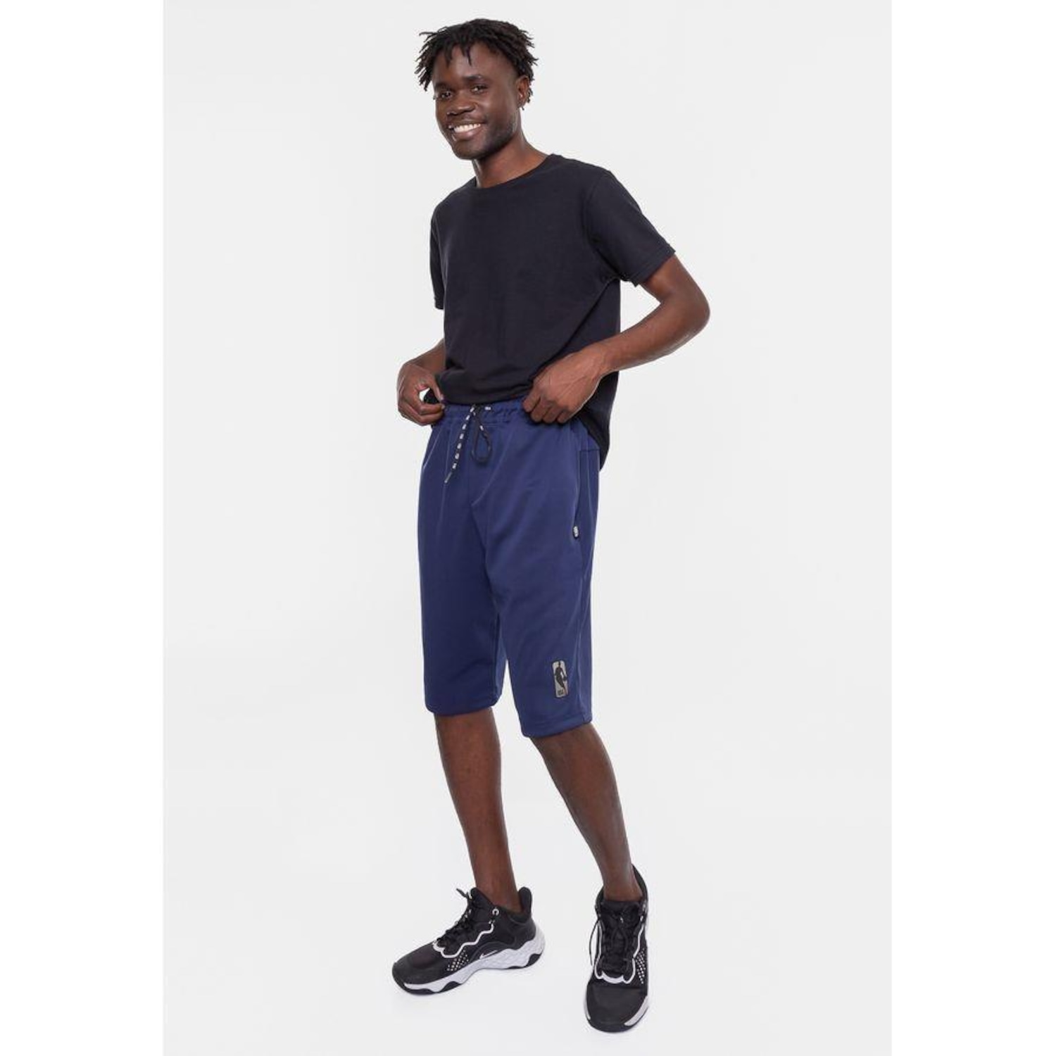 Bermuda NBA Basic - Masculina - Foto 1