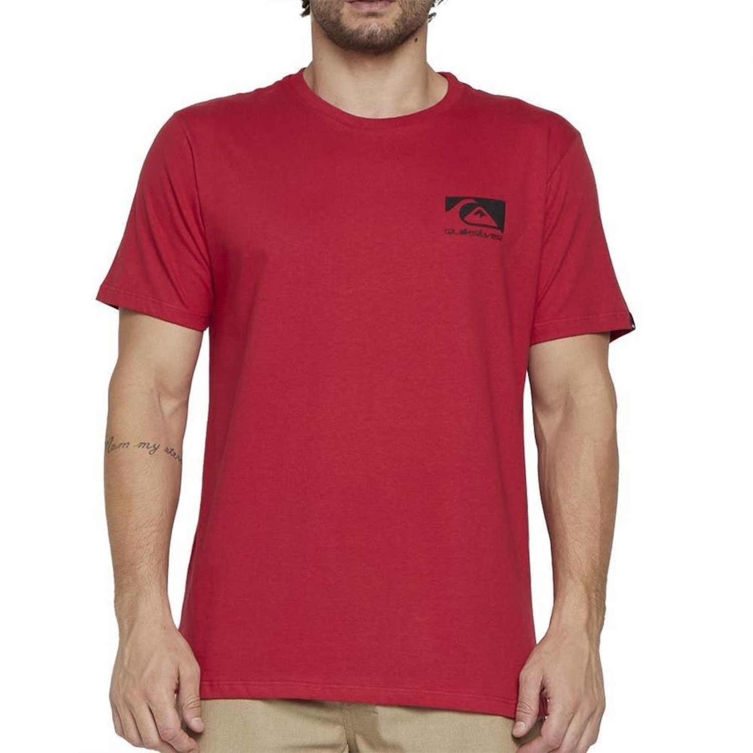 Camiseta Quiksilver Quik Space Logo - Masculina - Foto 1