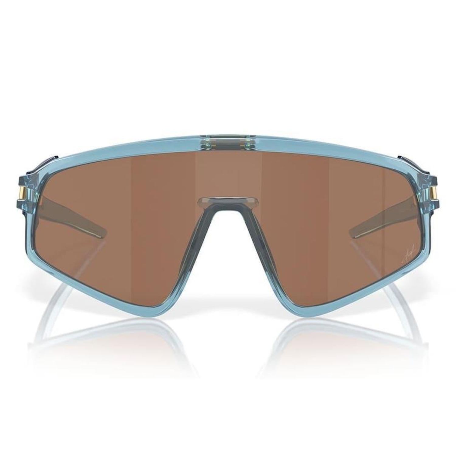 Óculos de Sol Unissex Oakley Latch Panel Transparent Stonewash 0835 - Foto 3