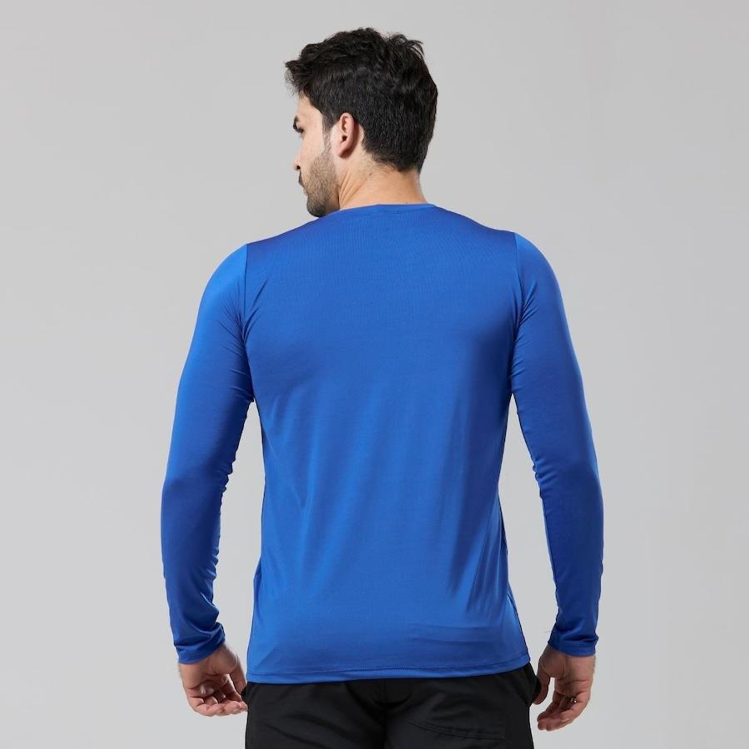 Camiseta Manga Longa Performance Wear Uv 50+ Proteção Solar - Masculina - Foto 3