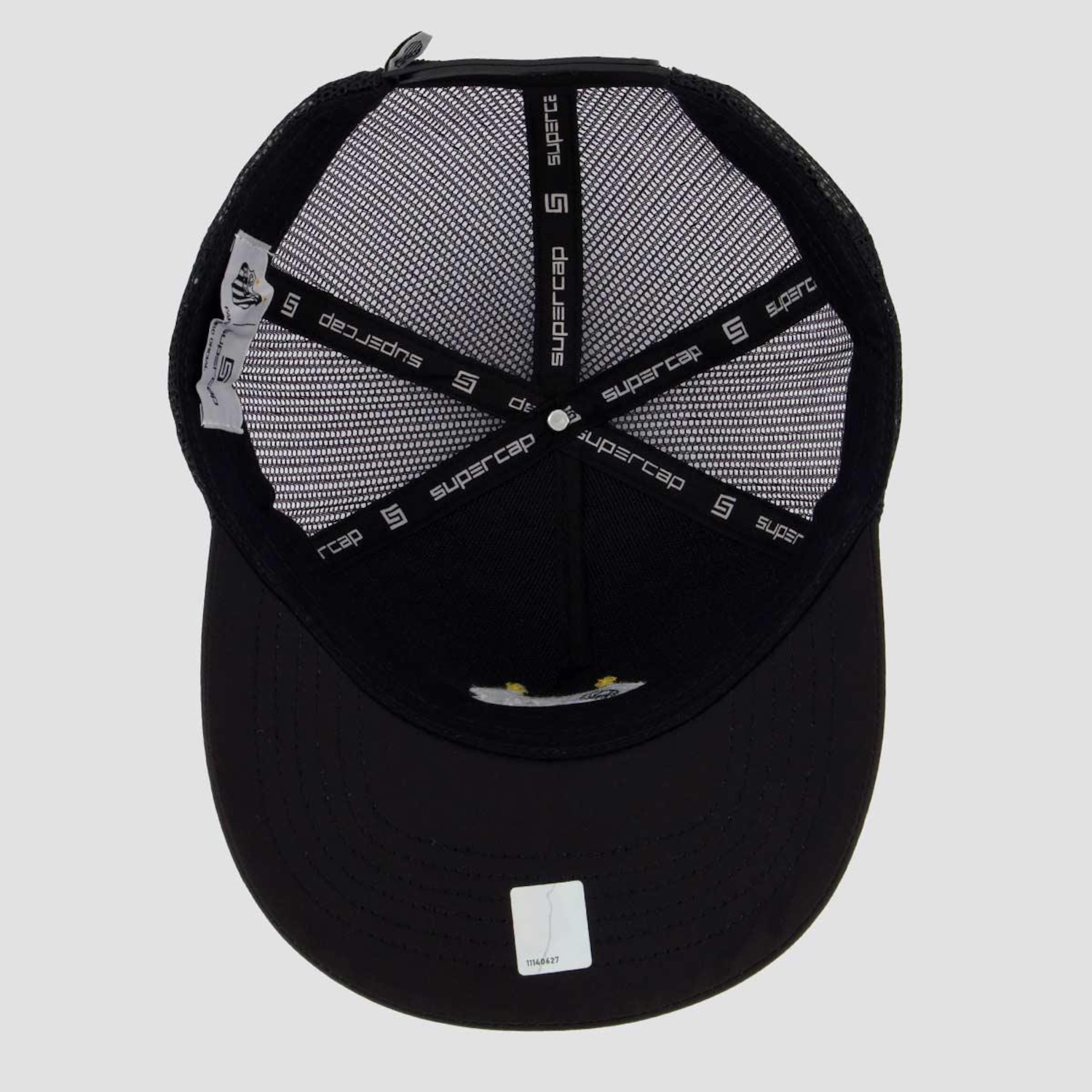 Boné Aba Curva do Santos Supercap Trucker - Snapback - Adulto - Foto 4
