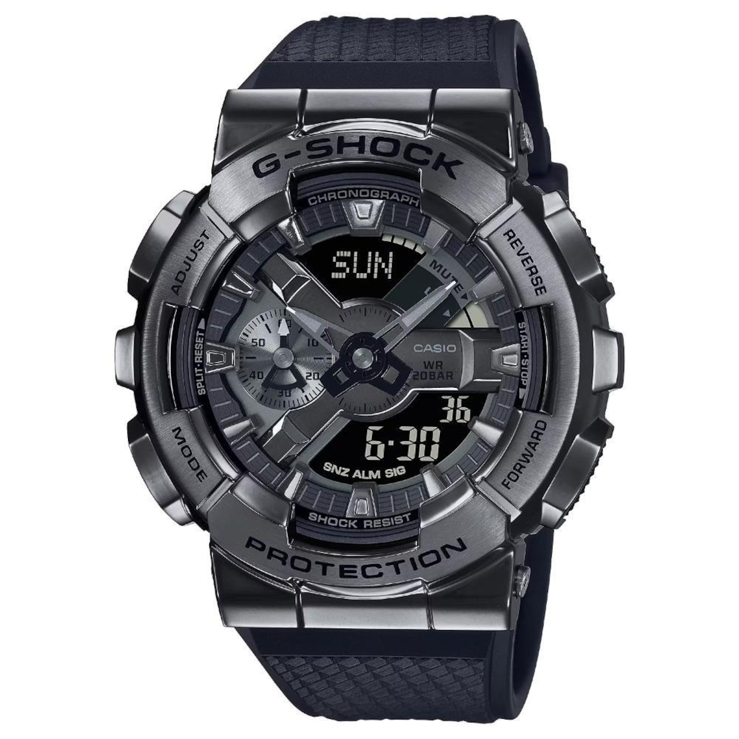 Relógio Casio G-Shock Gm-110Bb-1Adr Metal Covered Series - G-Shock Gm-110 Metal - Foto 1