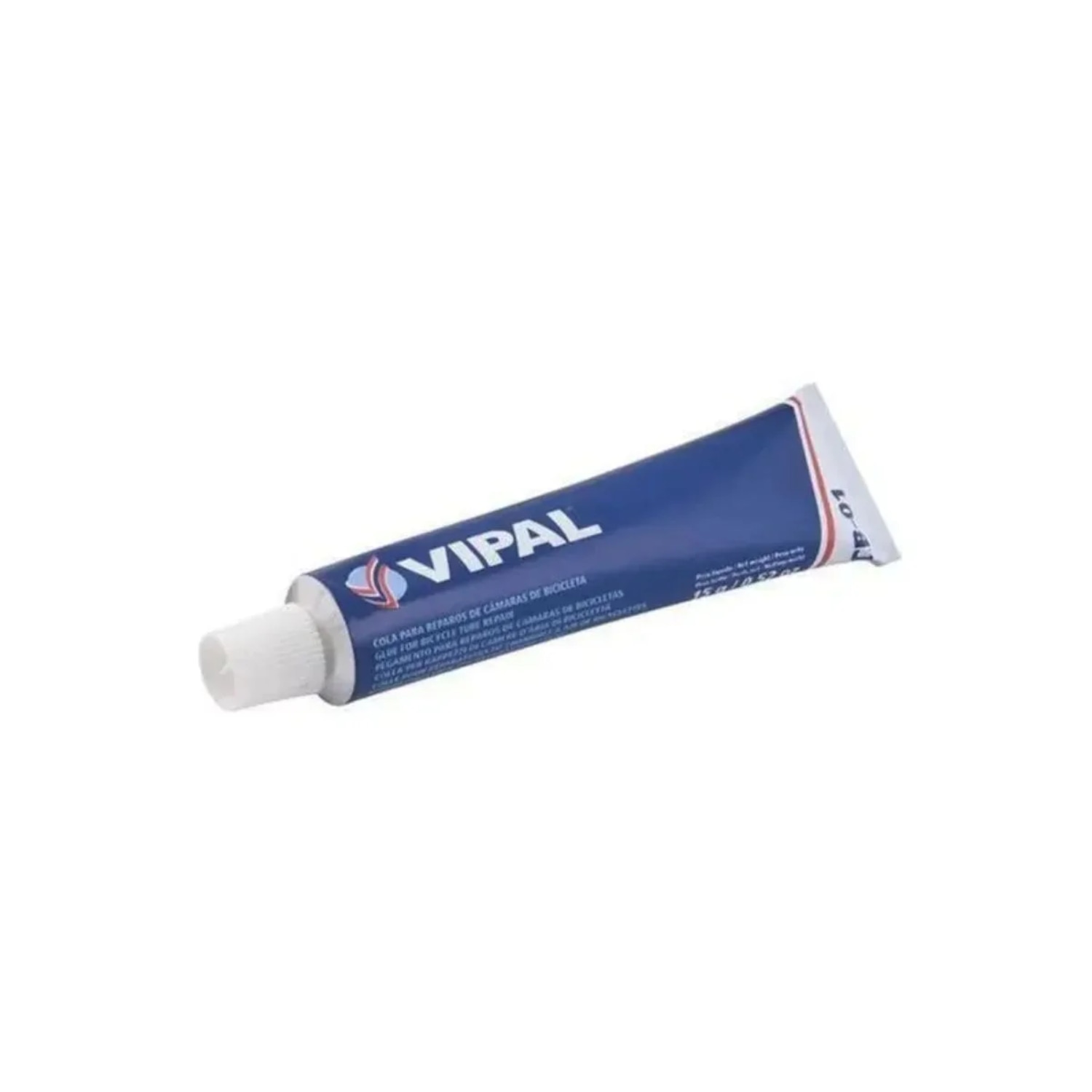 Cola para Remendo Reparo Câmara de Ar Bicicleta Moto Vipal 15g - Foto 1