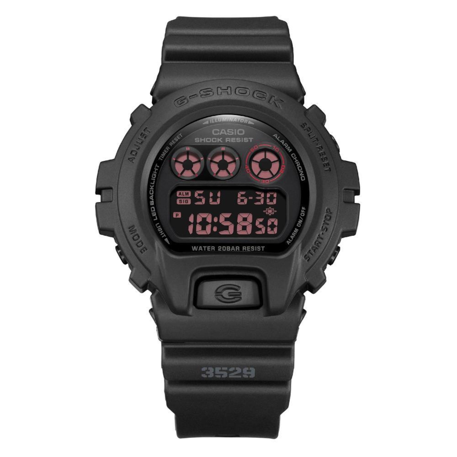 Relógio Casio G-Shock Dw-6900Ums-1Dr Led G-Shock Dw-6900 - Foto 2