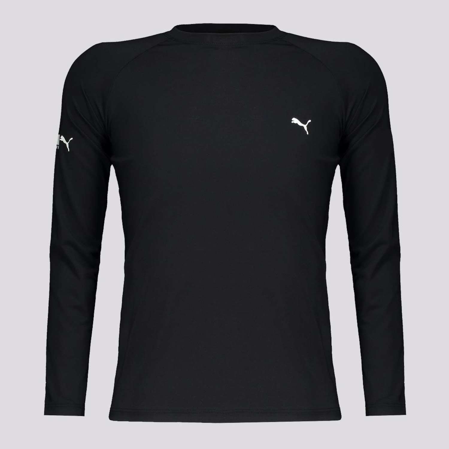 Camiseta Puma Manga Longa Uv50+ - Infantil - Foto 1