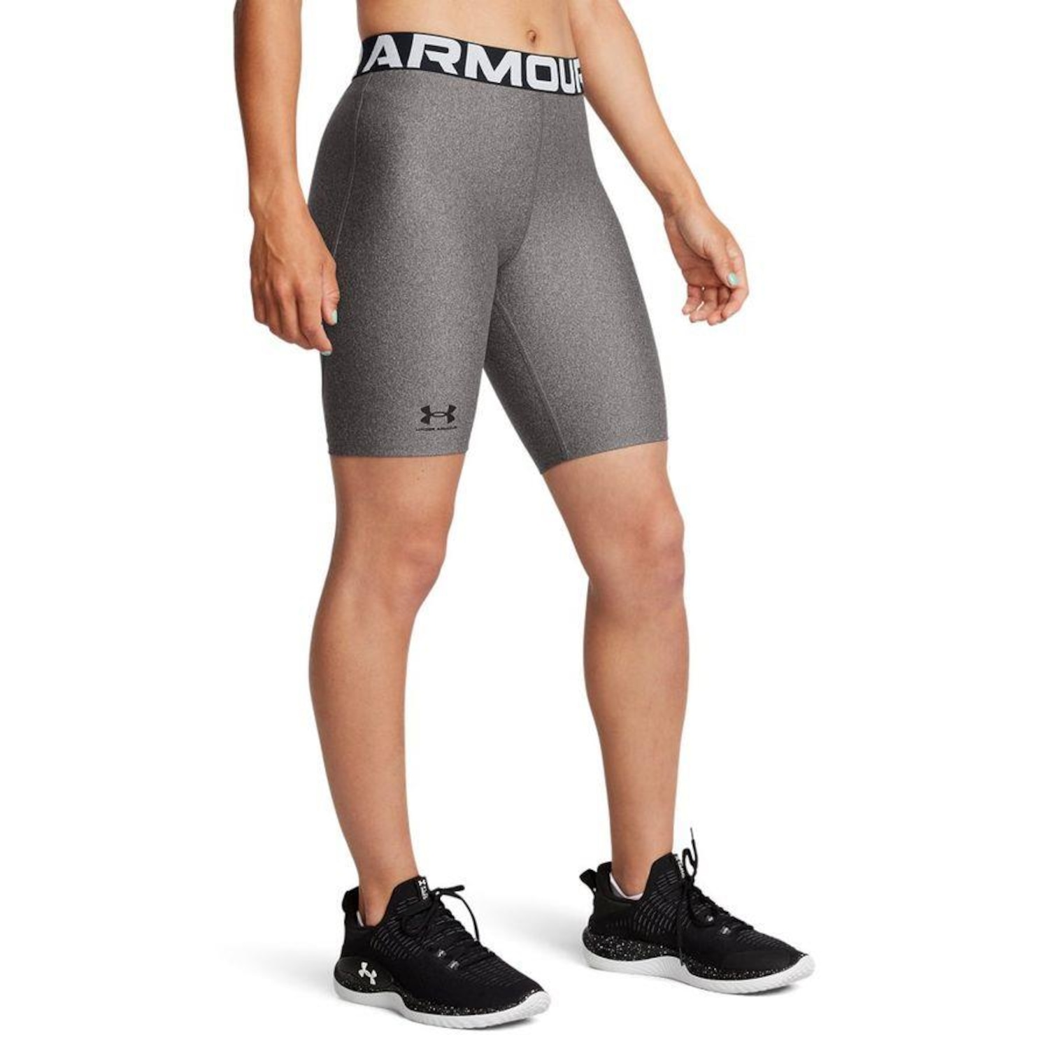 Shorts Under Armour Heatgear Authentics - Feminino - Foto 1