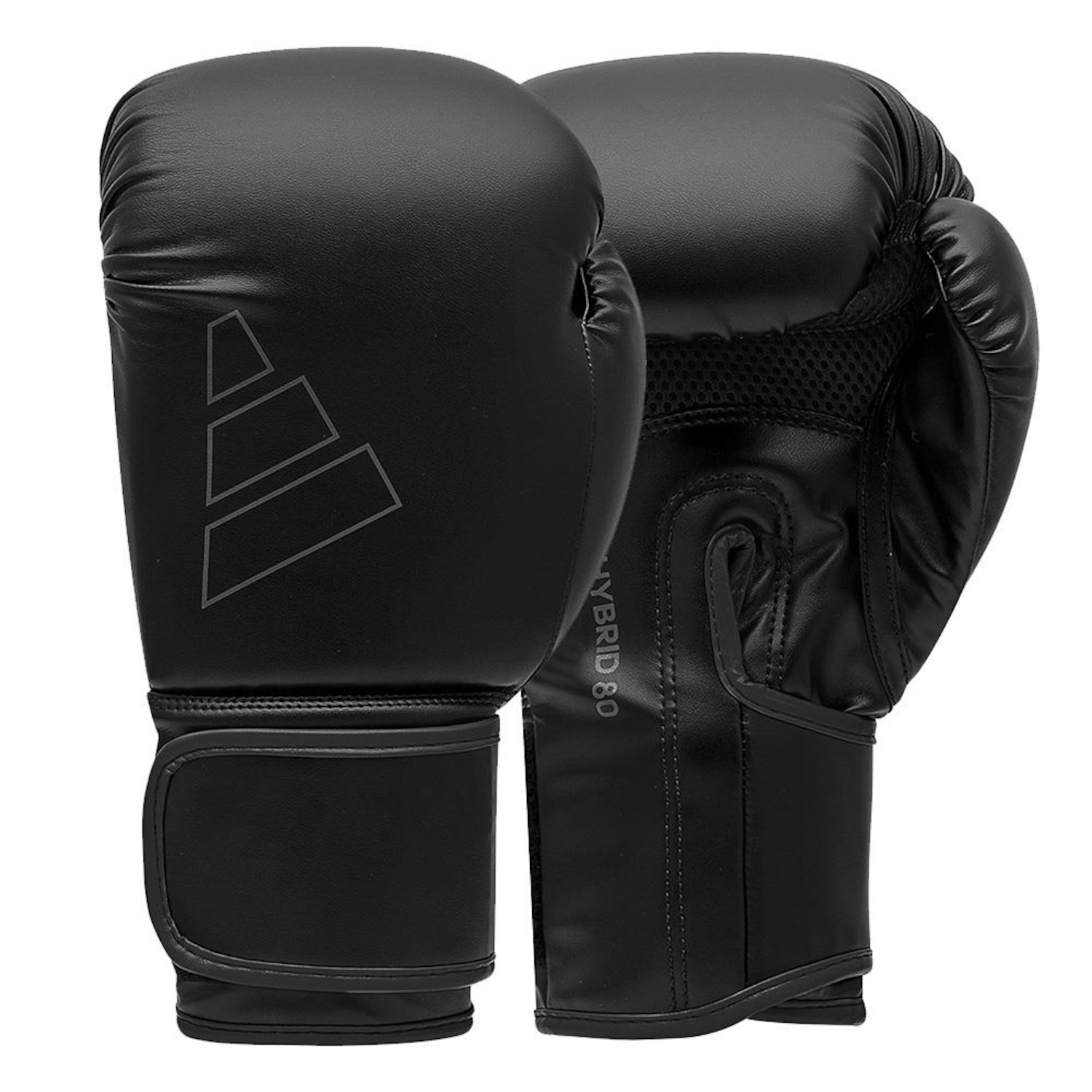 Luva De Boxe Adidas Hybrid 80 Black Black - Foto 1