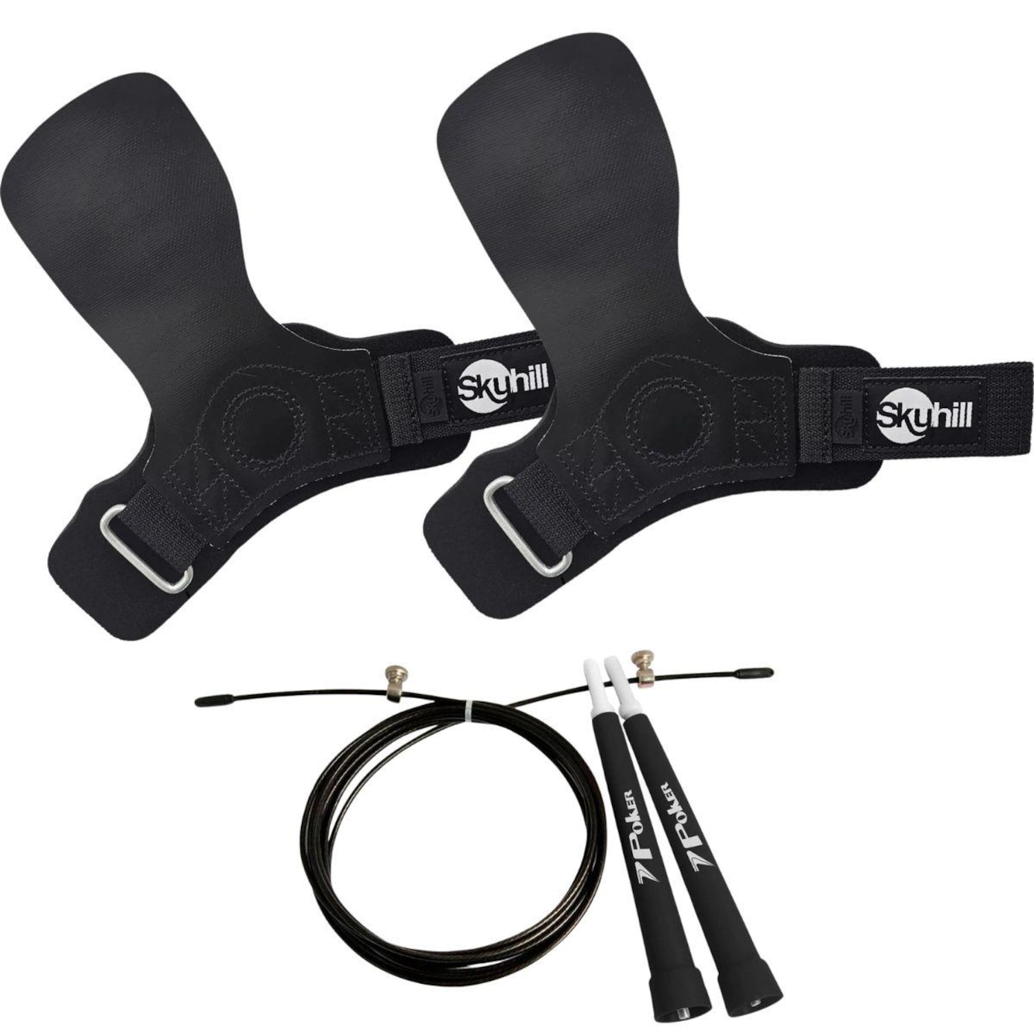 Luva Hand Grip Skyhill Competition com Corda - Foto 1