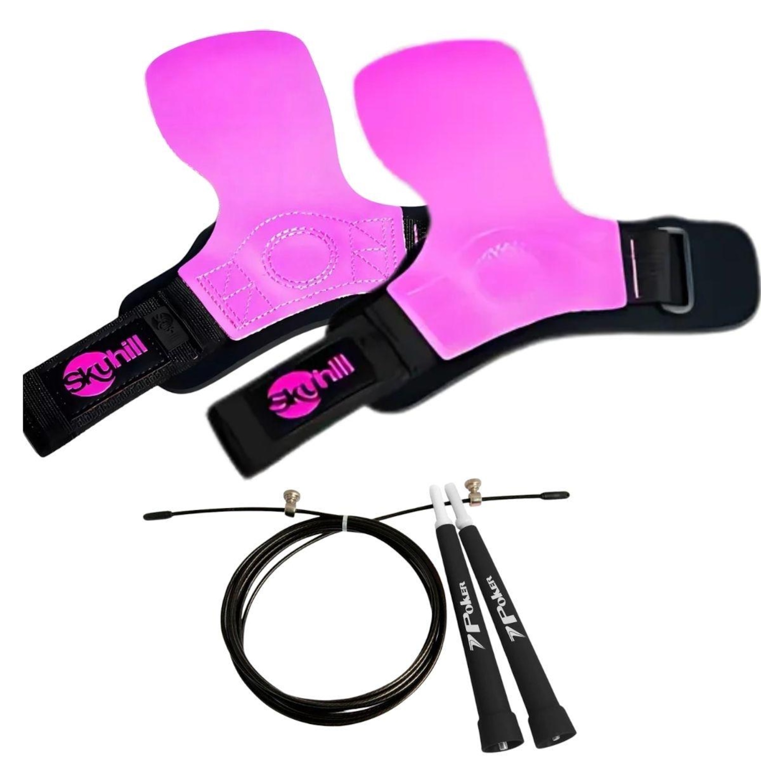 Luva Hand Grip Skyhill Competition com Corda - Foto 1